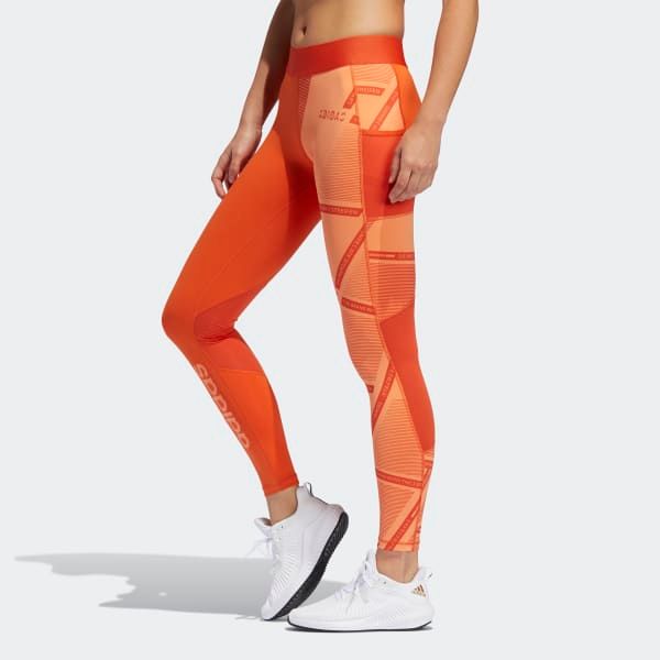 Quần Bó Tập Luyện Nữ Adidas Ask Sp Aop L T FL2301