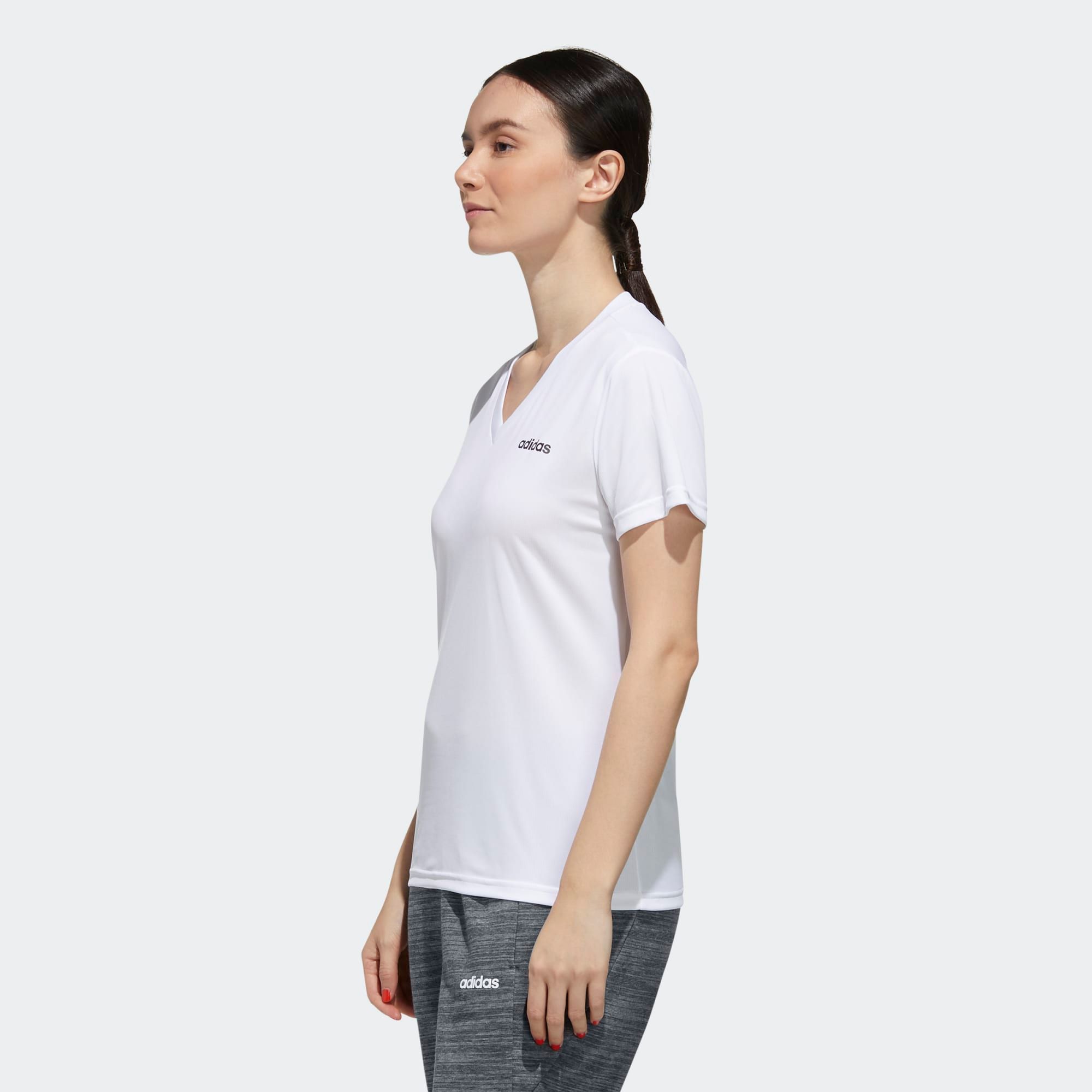 Áo Phông - Áo thun Tập Luyện Nữ Adidas W D2M Solid T FL3626