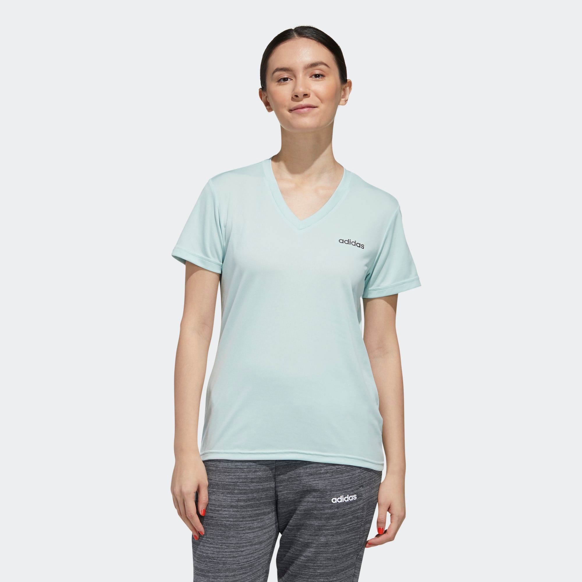 Áo Phông - Áo thun Tập Luyện Nữ Adidas W D2M Solid T FL3628