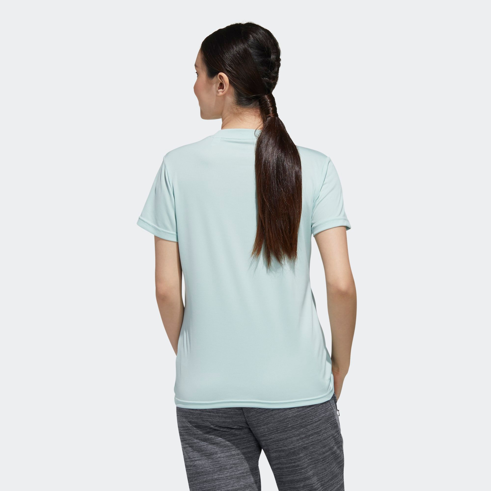 Áo Phông - Áo thun Tập Luyện Nữ Adidas W D2M Solid T FL3628