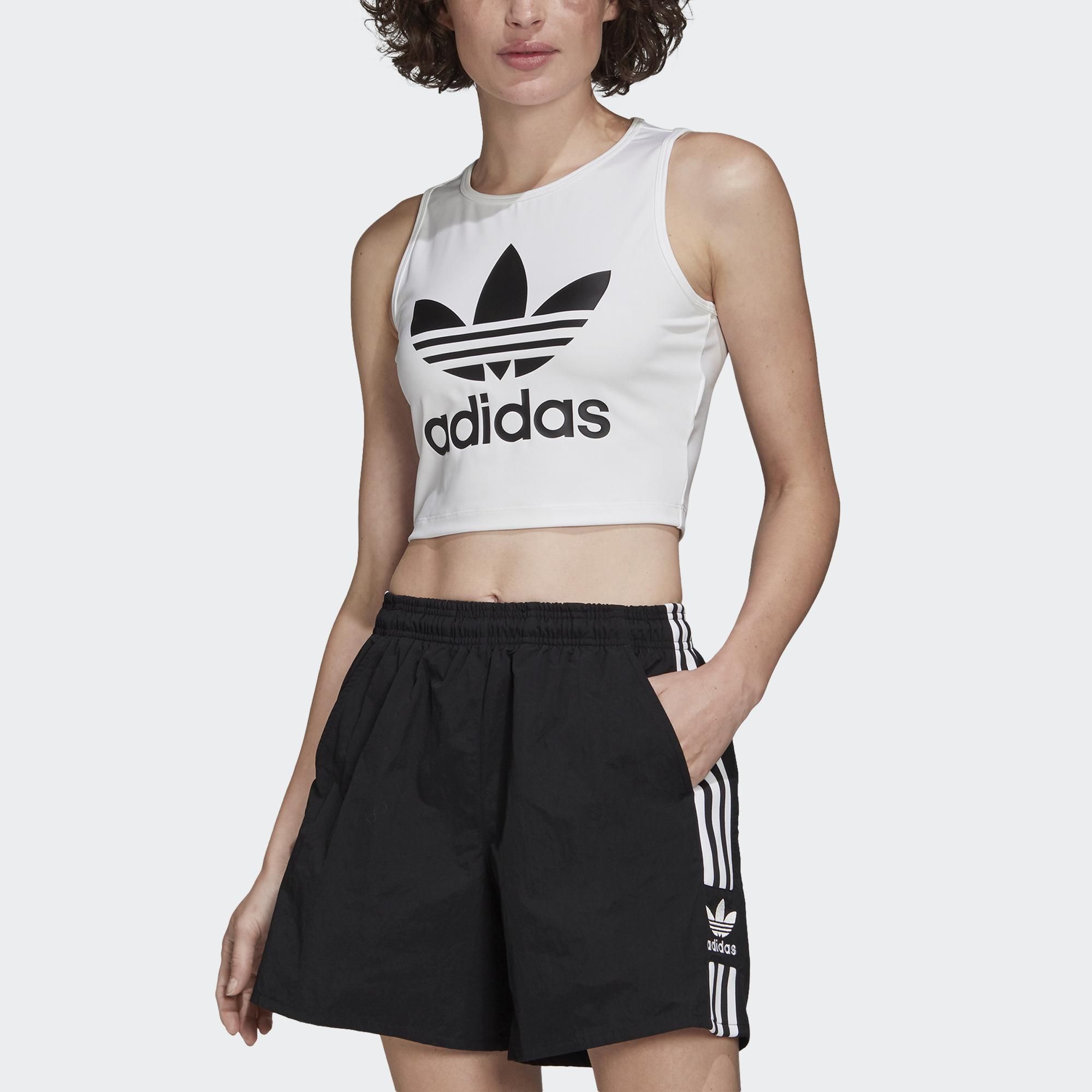 Áo Ba Lỗ Originals Nữ Adidas Cropped Tank FL4079