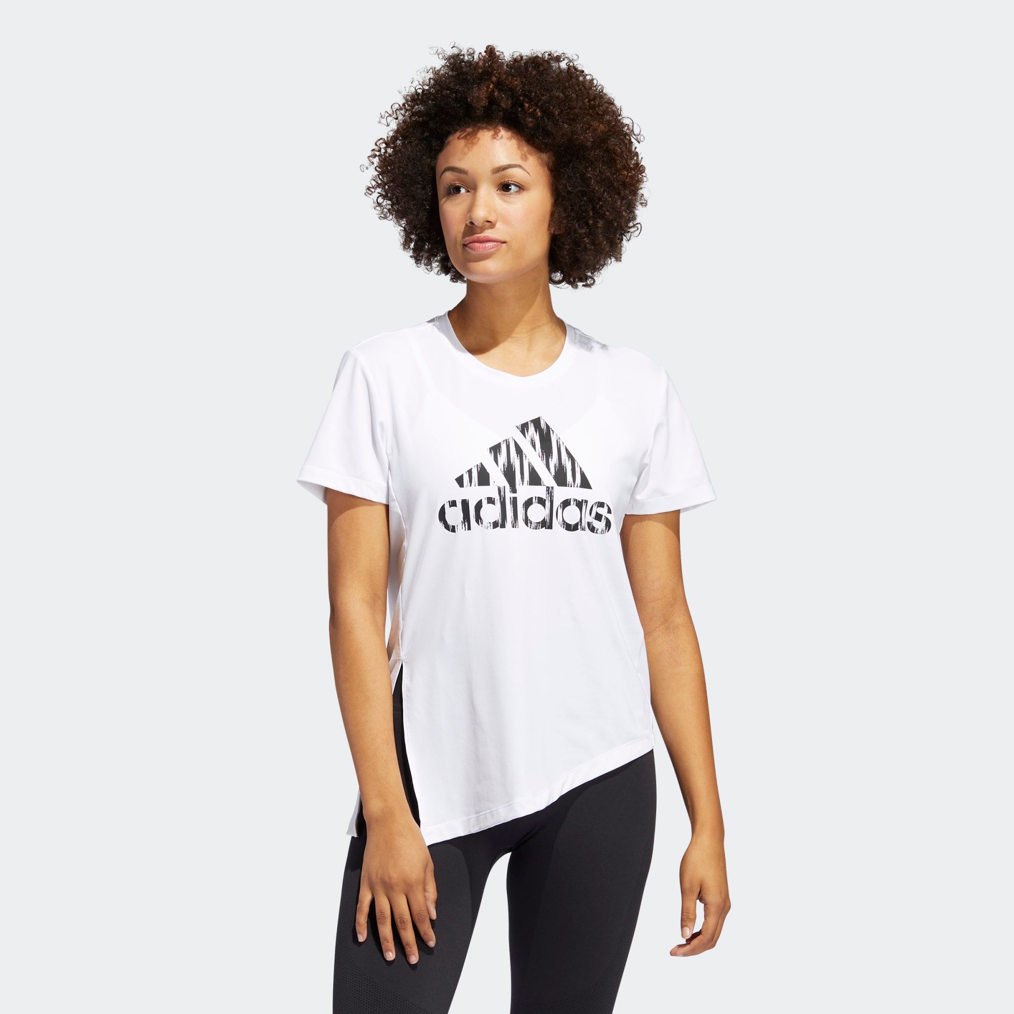 Áo Phông - Áo thun Tập Luyện Nữ Adidas Ikat Bos Tee FL8508