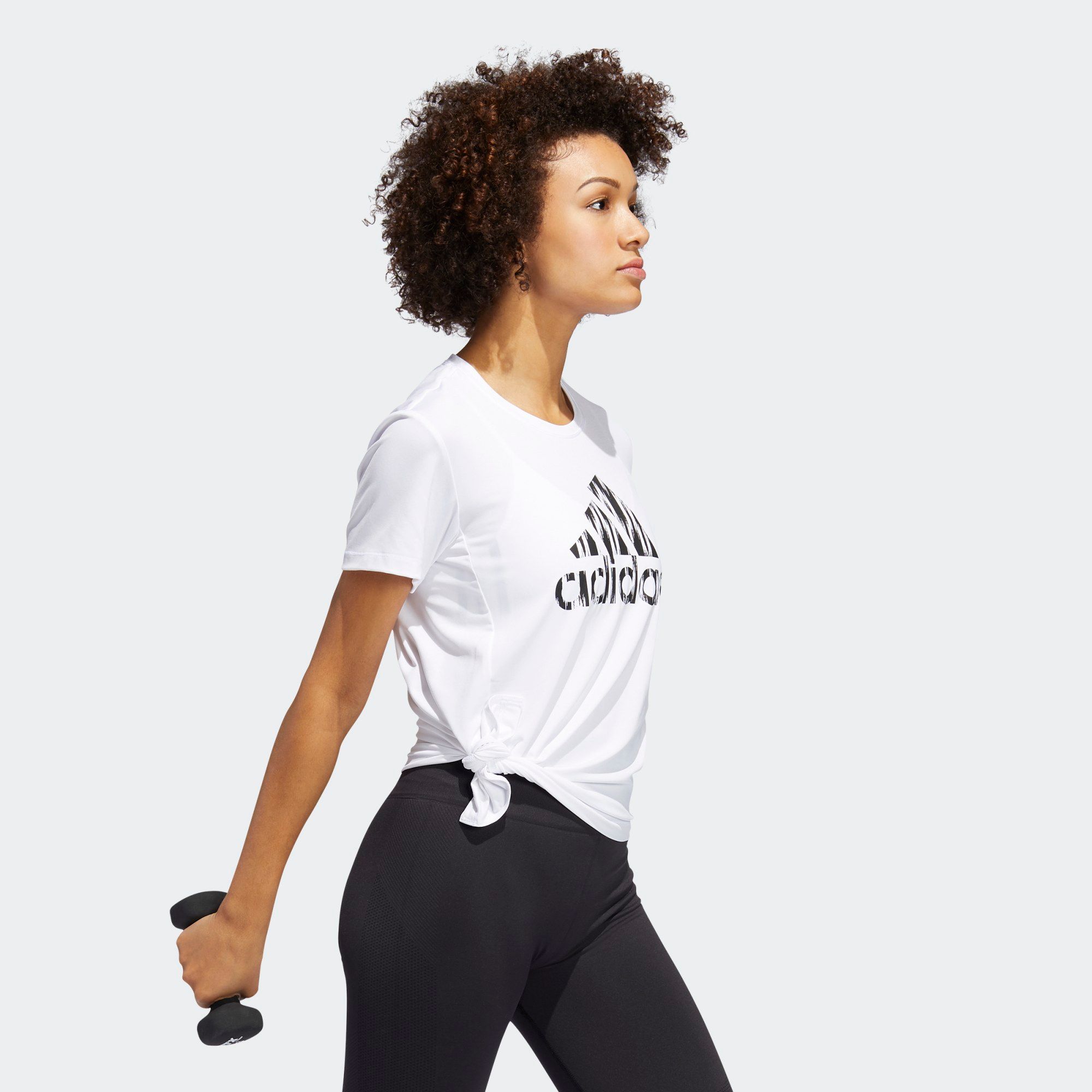 Áo Phông - Áo thun Tập Luyện Nữ Adidas Ikat Bos Tee FL8508