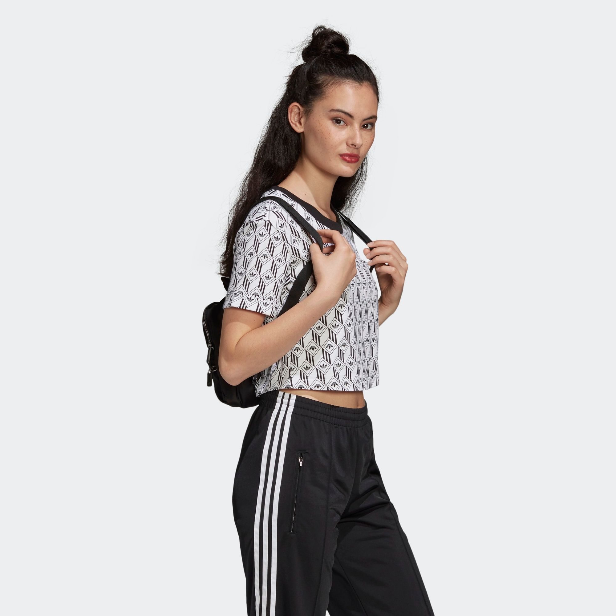 Áo Phông - Áo thun Originals Nữ Adidas Cropped T-Shirt FM1065
