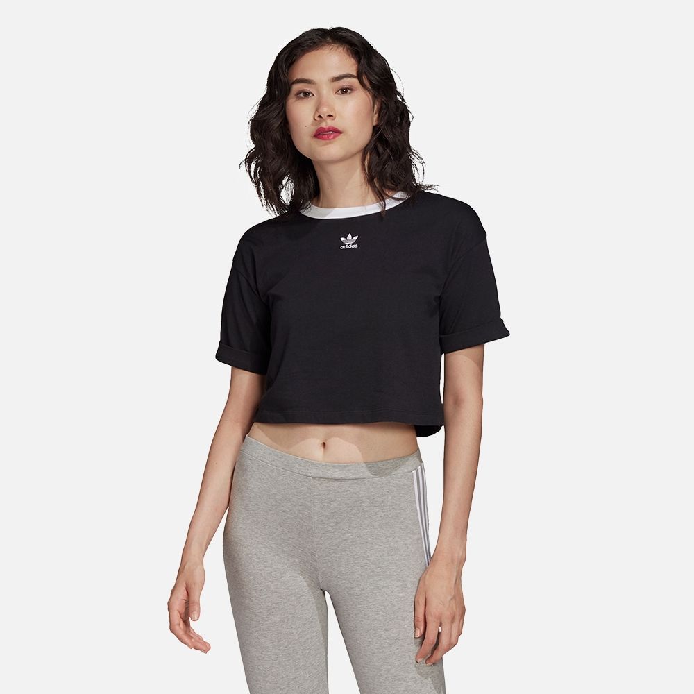 Áo Phông - Áo thun Originals Nữ Adidas Crop Top FM2557