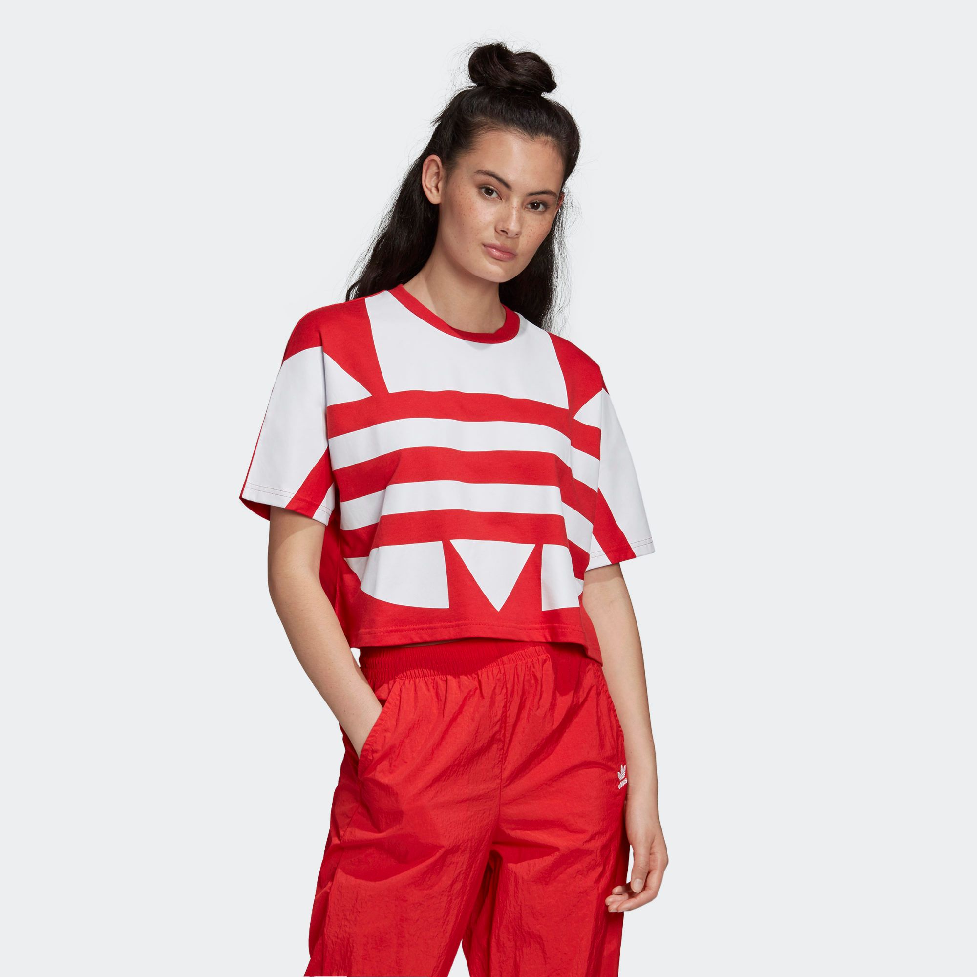 Áo Phông - Áo thun Originals Nữ Adidas Lrg Logo Tee FM2565