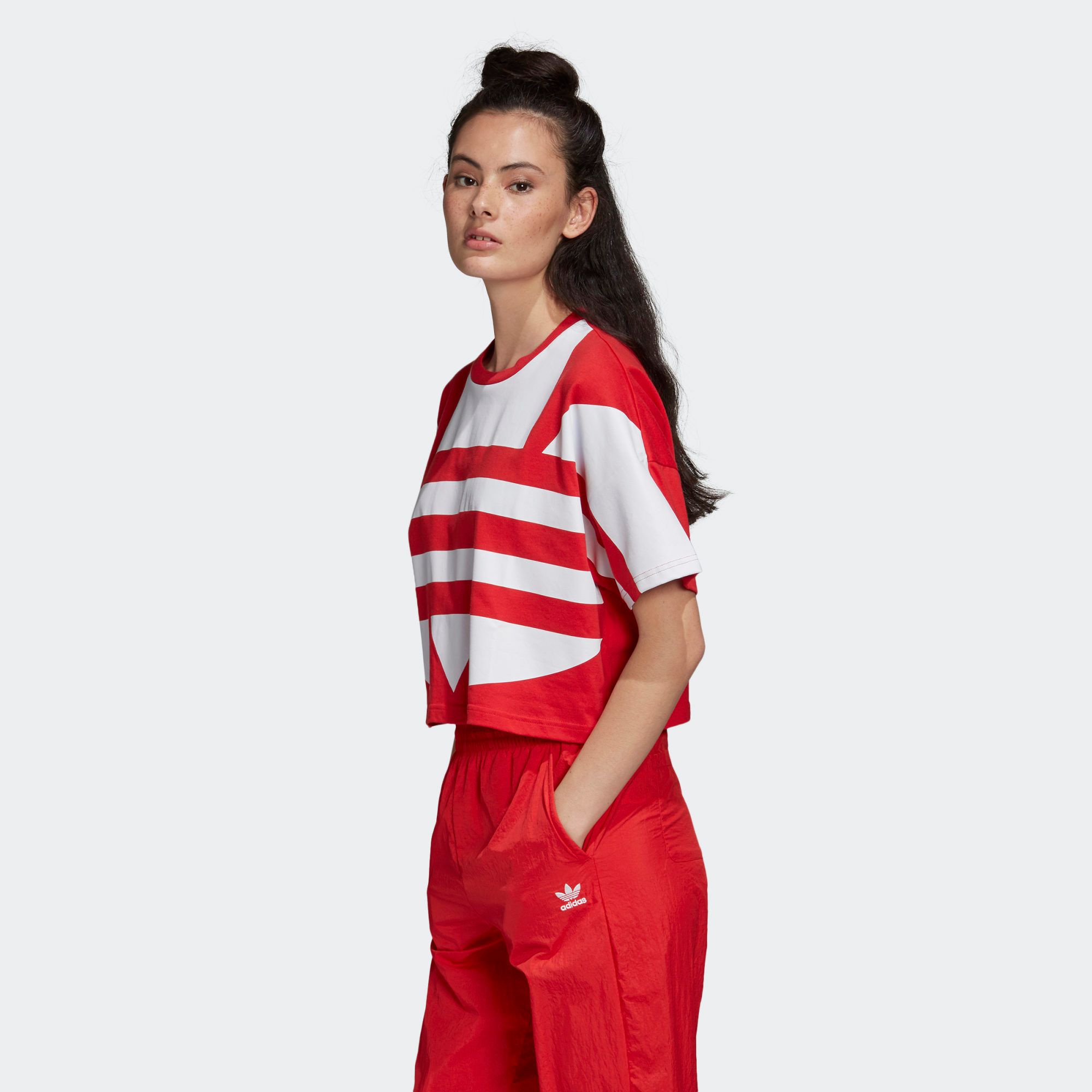 Áo Phông - Áo thun Originals Nữ Adidas Lrg Logo Tee FM2565