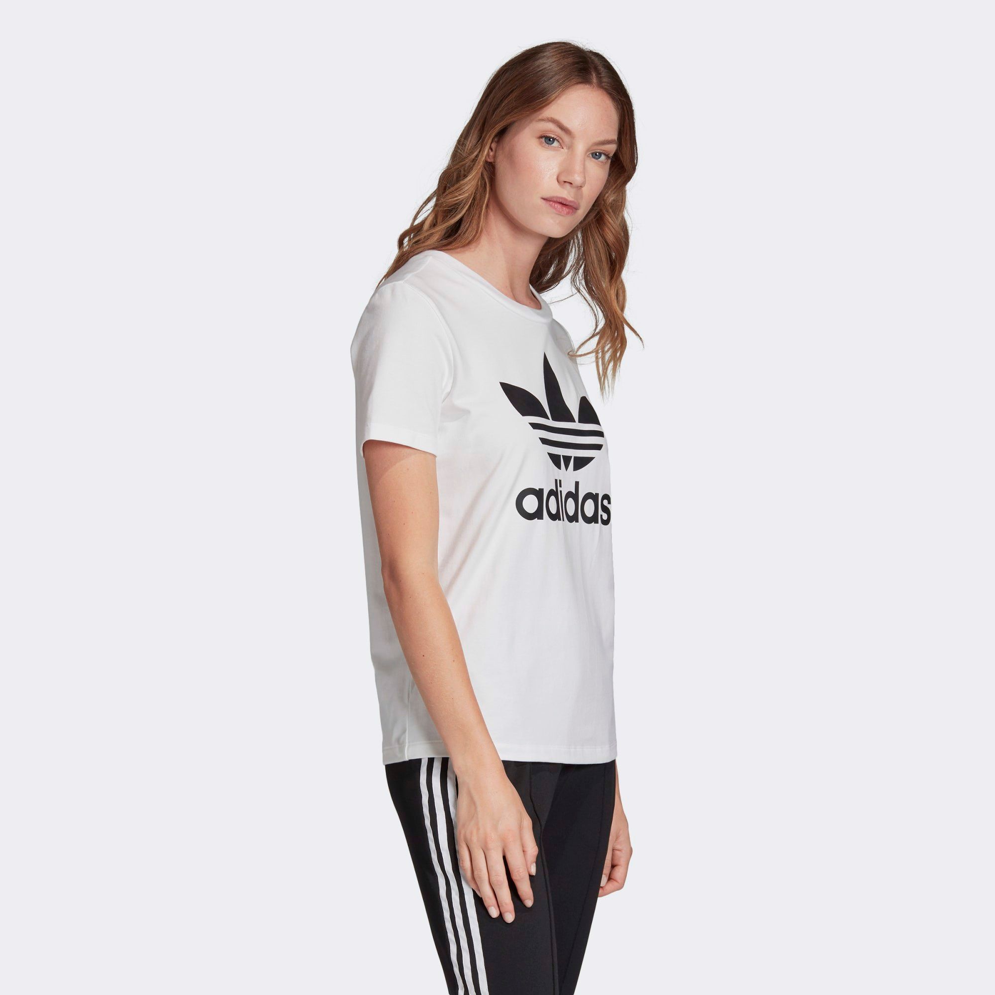 Áo Phông - Áo thun Originals Nữ Adidas Trefoil Tee FM3306