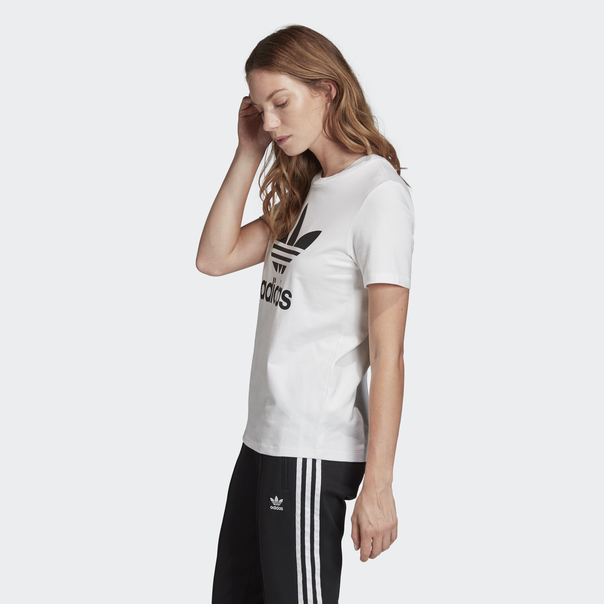 Áo Phông - Áo thun Originals Nữ Adidas Trefoil Tee FM3306