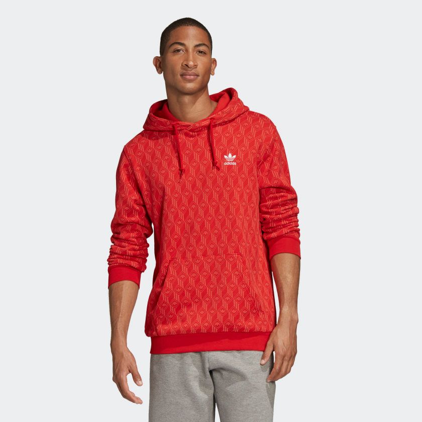 Áo Khoác Originals Nam Adidas Mono Aop Hoodie FM3407