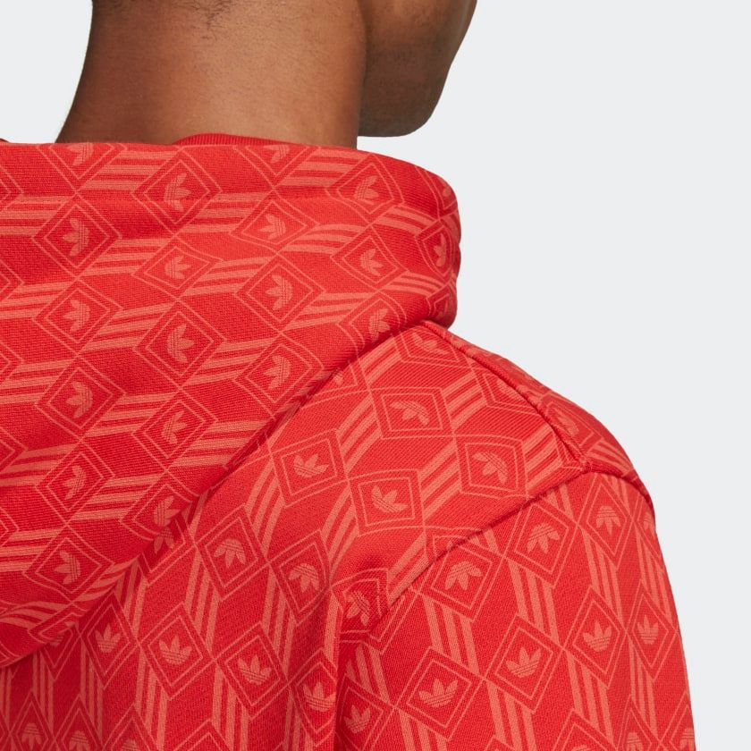 Áo Khoác Originals Nam Adidas Mono Aop Hoodie FM3407