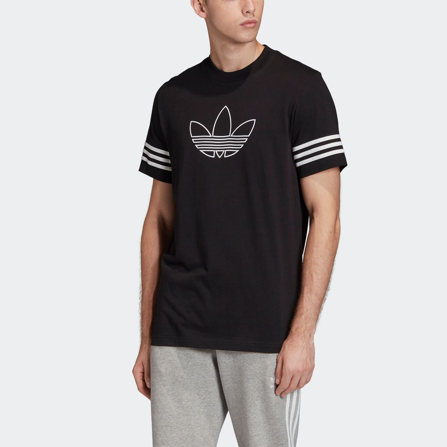 Áo Phông - Áo thun Originals Nam Adidas Outline Tee FM3897