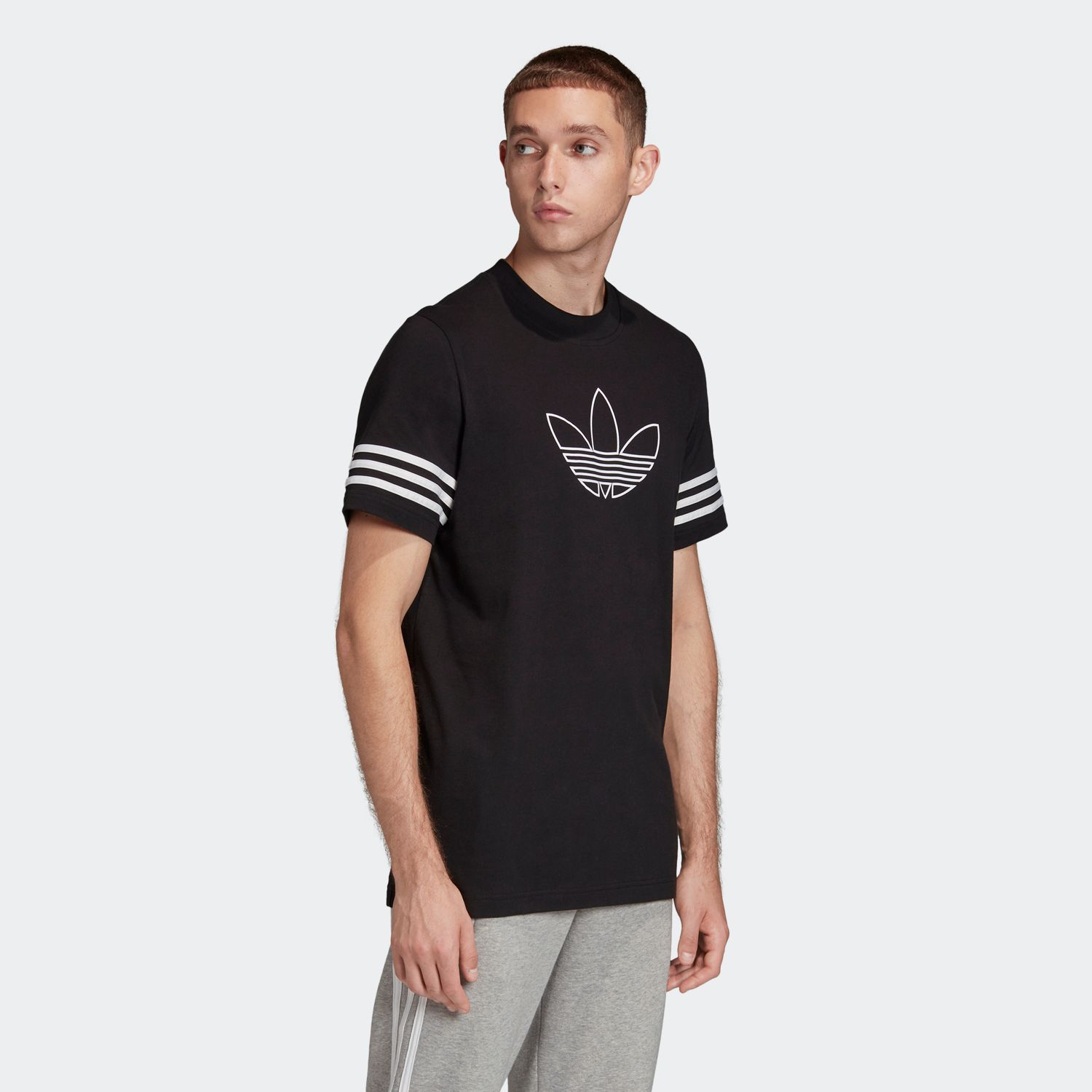 Áo Phông - Áo thun Originals Nam Adidas Outline Tee FM3897