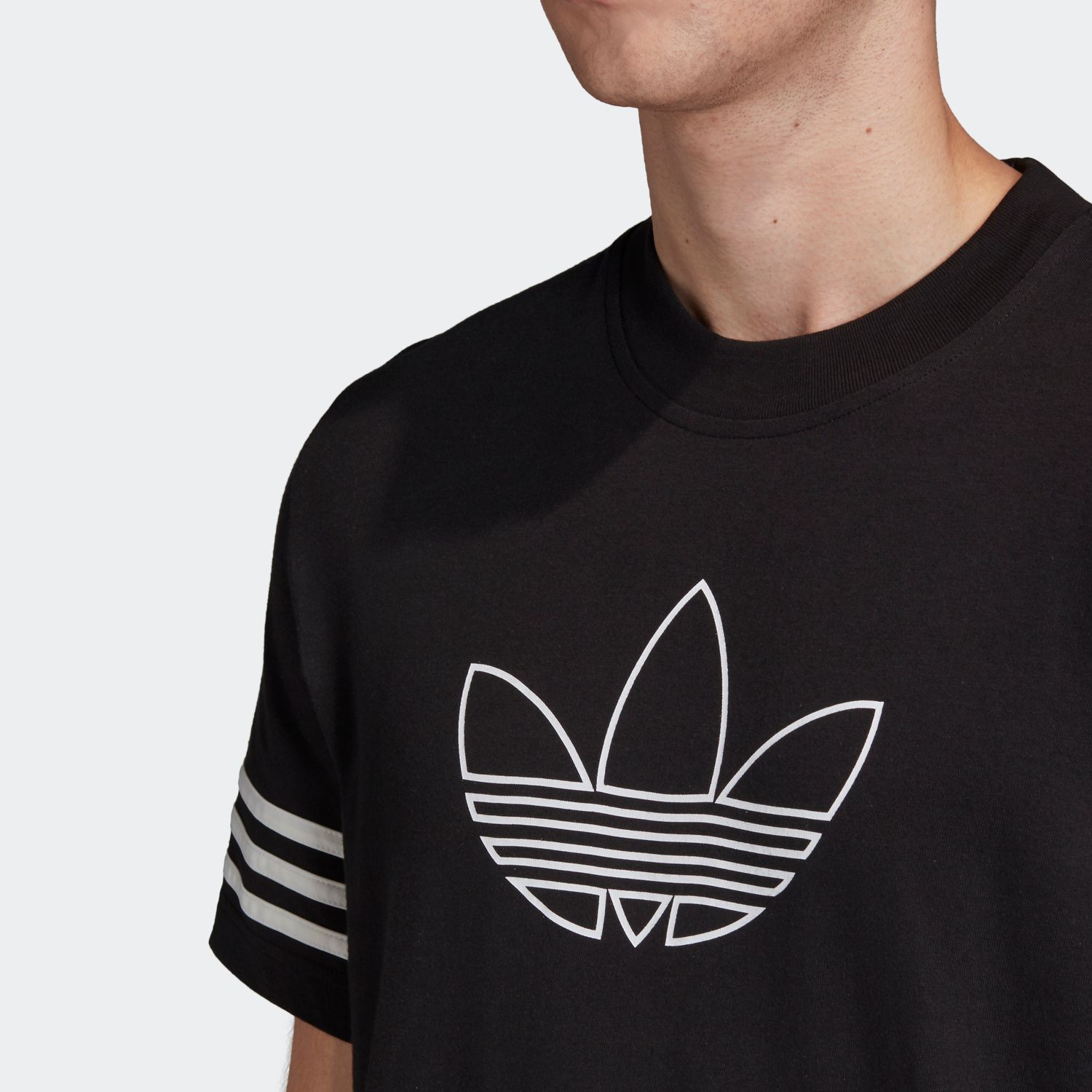 Áo Phông - Áo thun Originals Nam Adidas Outline Tee FM3897