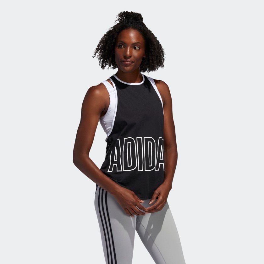 Áo Phông - Áo thun Tập Luyện Nữ Adidas Alpha Tnk Gfx W FM5110