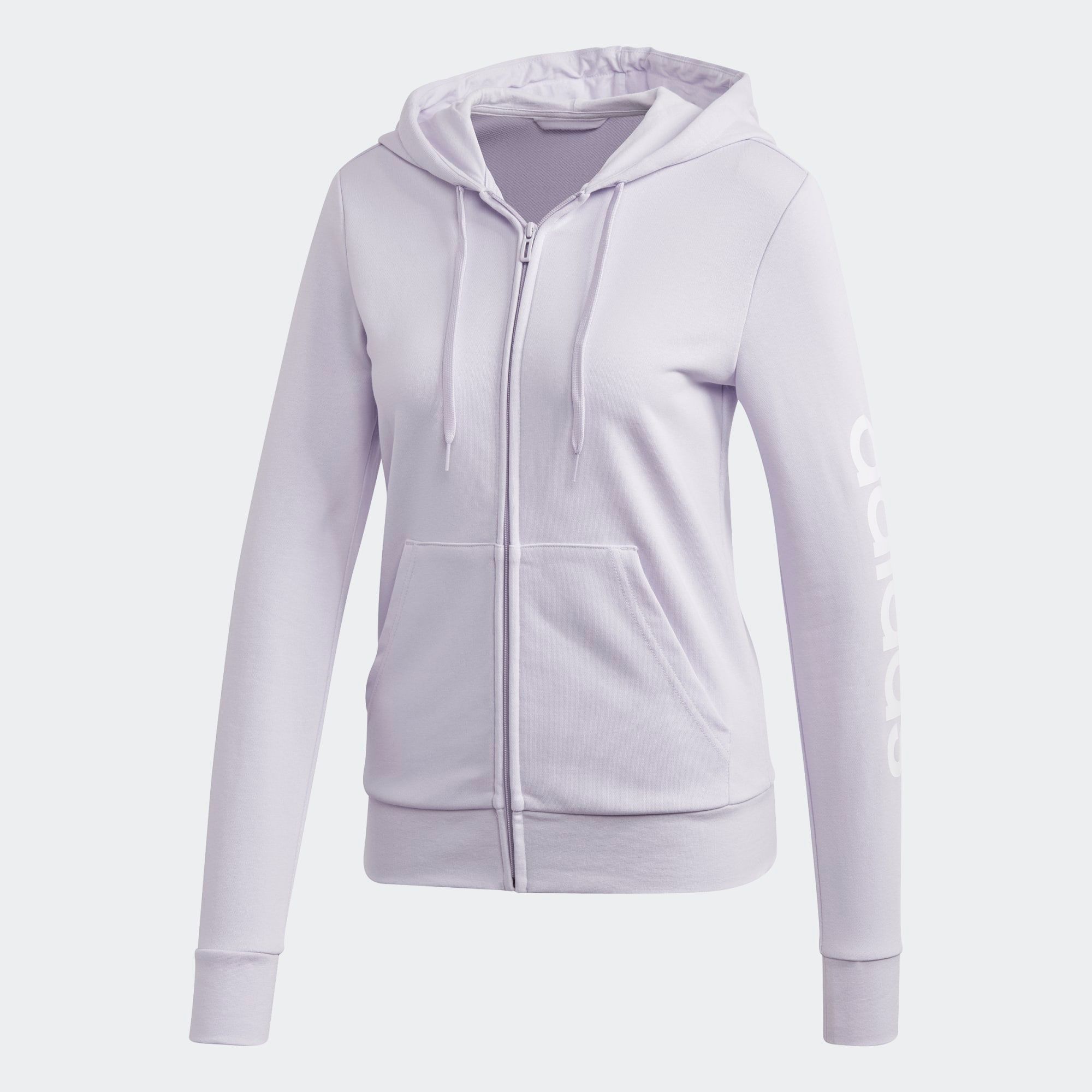 Áo Khoác Thể Thao Nữ Adidas W E Lin Fz Hd FM6482