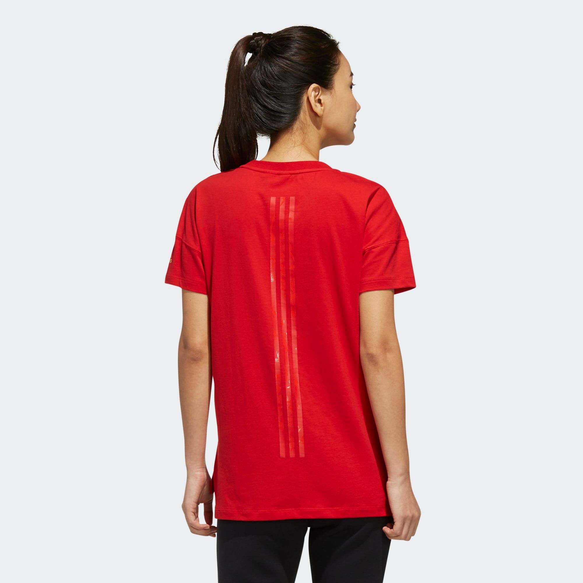 Áo Phông - Áo thun Thể Thao Nữ Adidas Cny Ss Tee FM9270