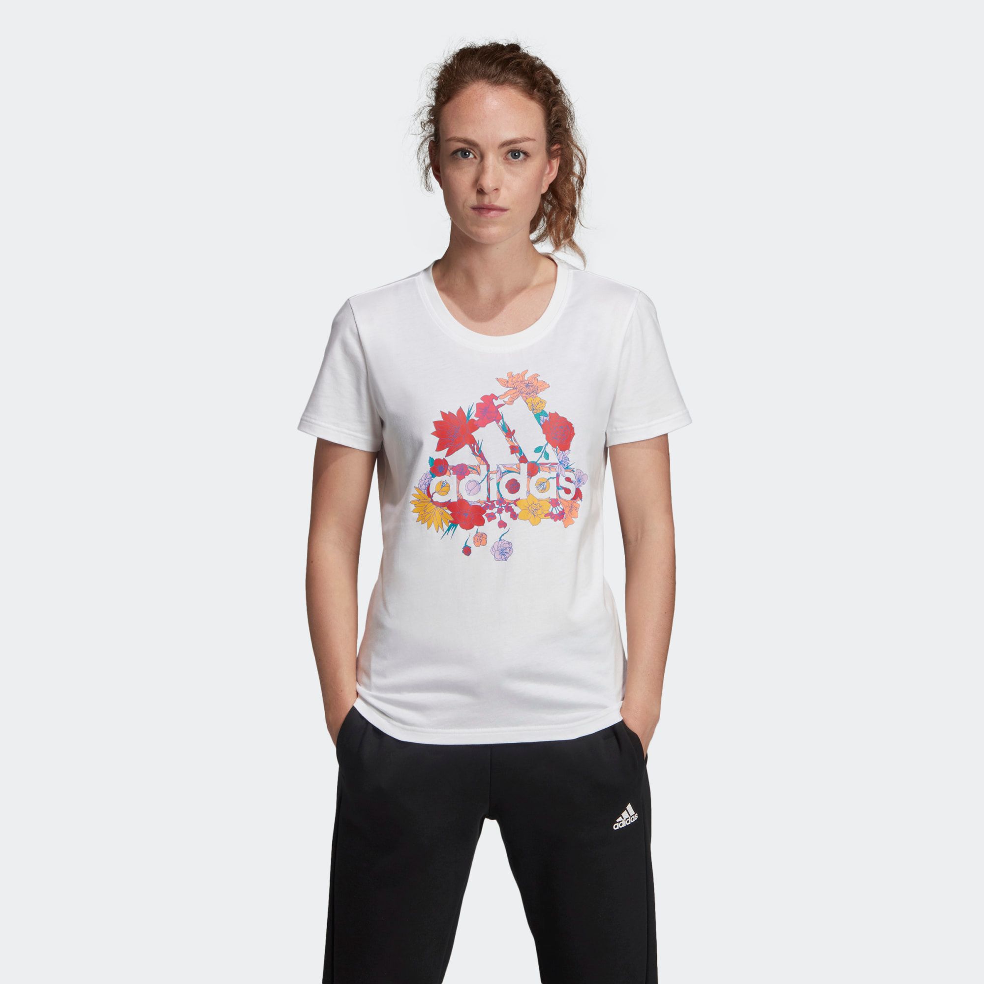 Áo Phông - Áo thun Thể Thao Nữ Adidas Tropical Gfx FM9452