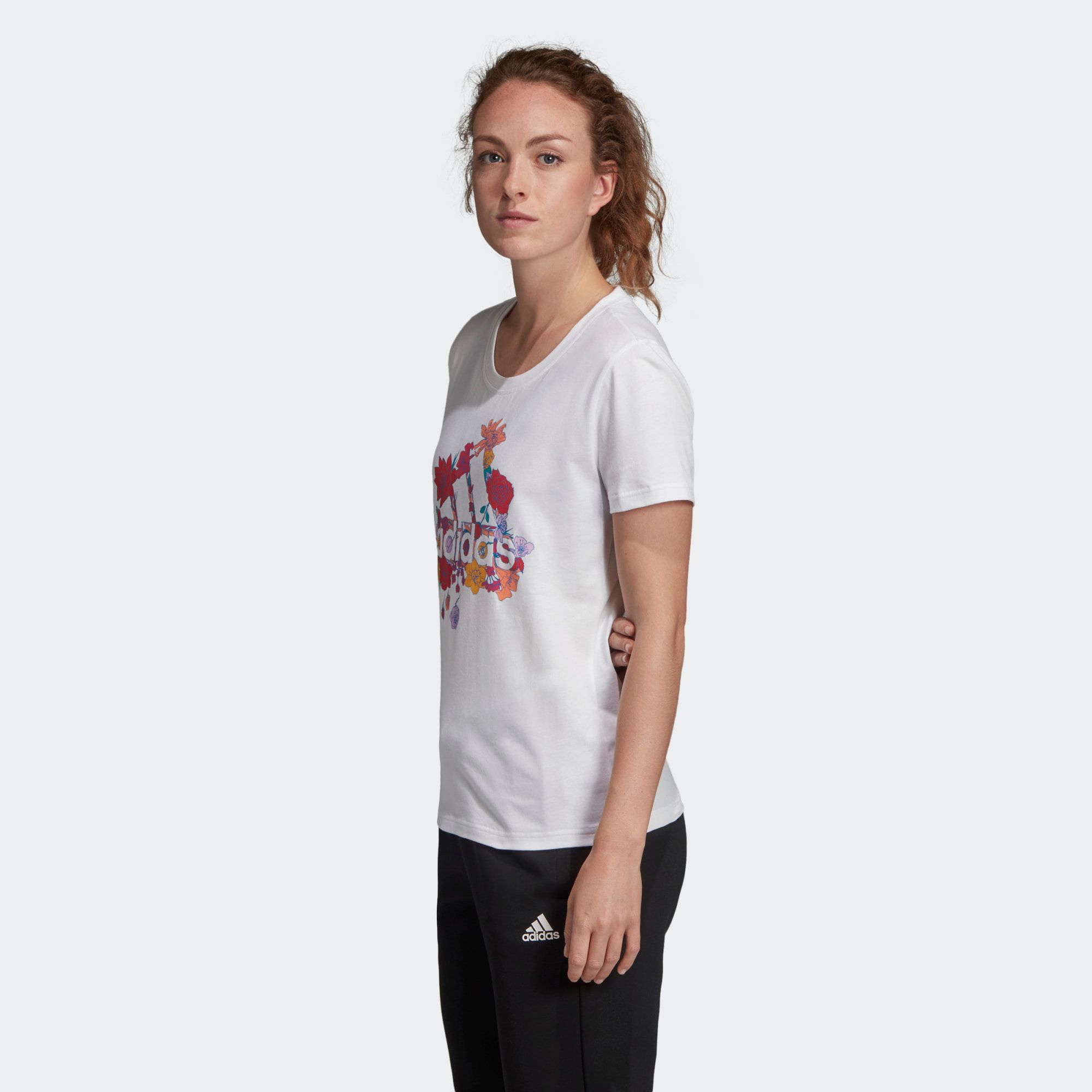 Áo Phông - Áo thun Thể Thao Nữ Adidas Tropical Gfx FM9452