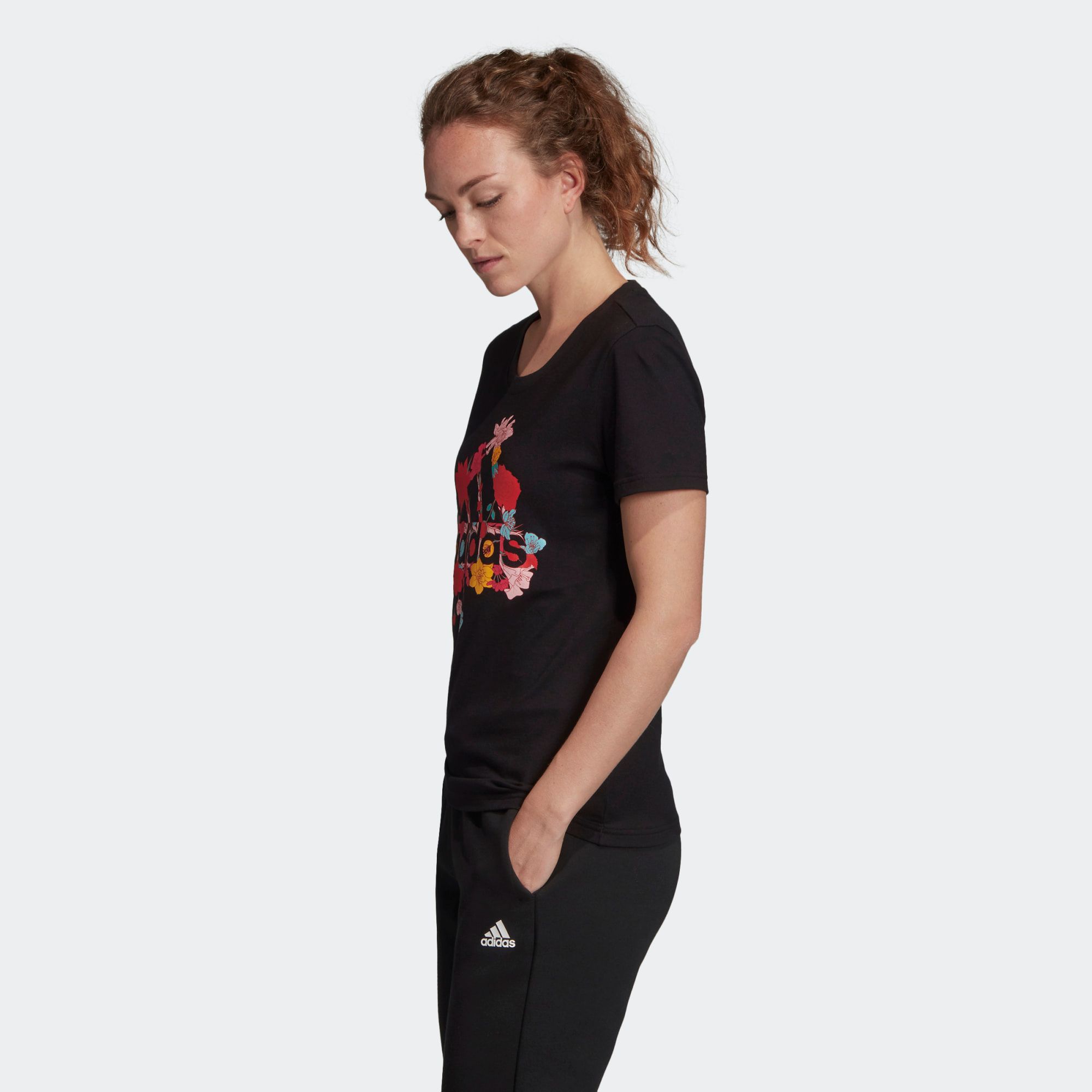 Áo Phông - Áo thun Thể Thao Nữ Adidas Tropical Gfx FM9453