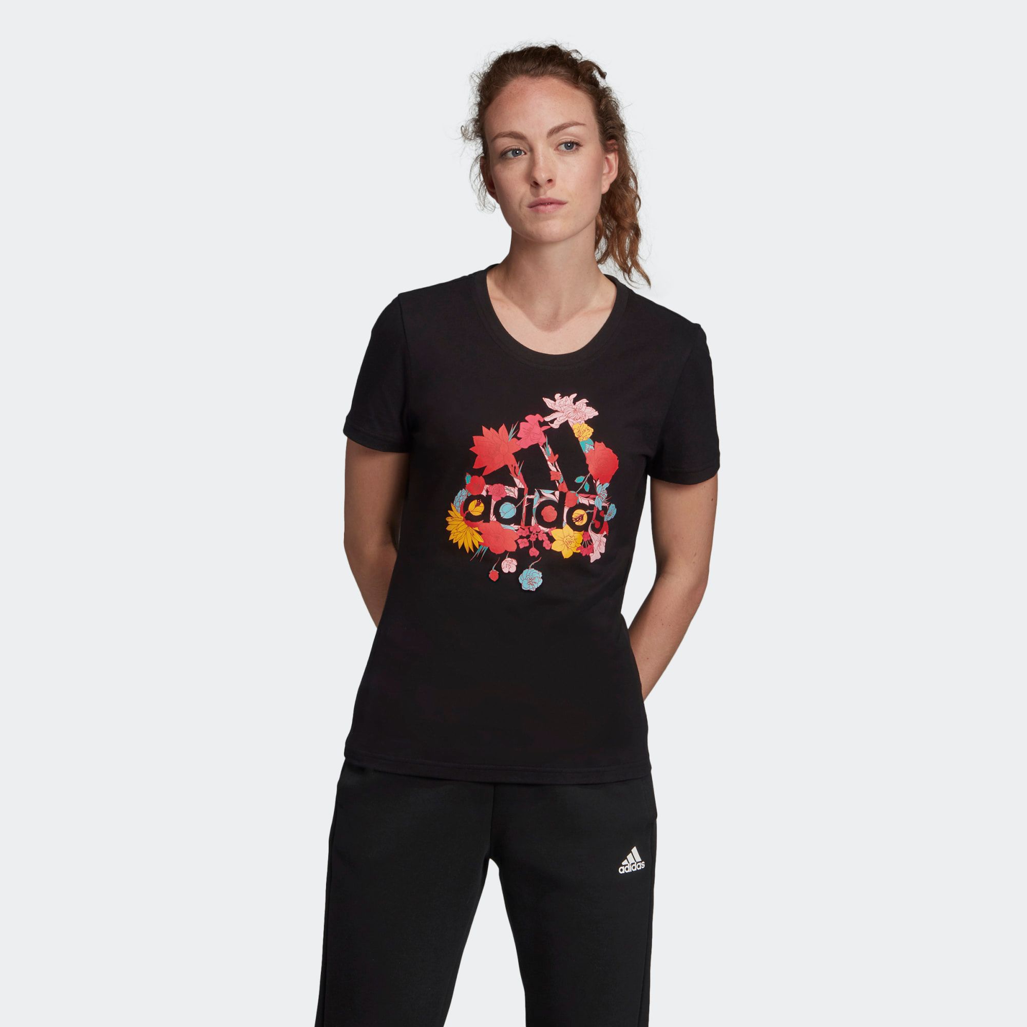 Áo Phông - Áo thun Thể Thao Nữ Adidas Tropical Gfx FM9453