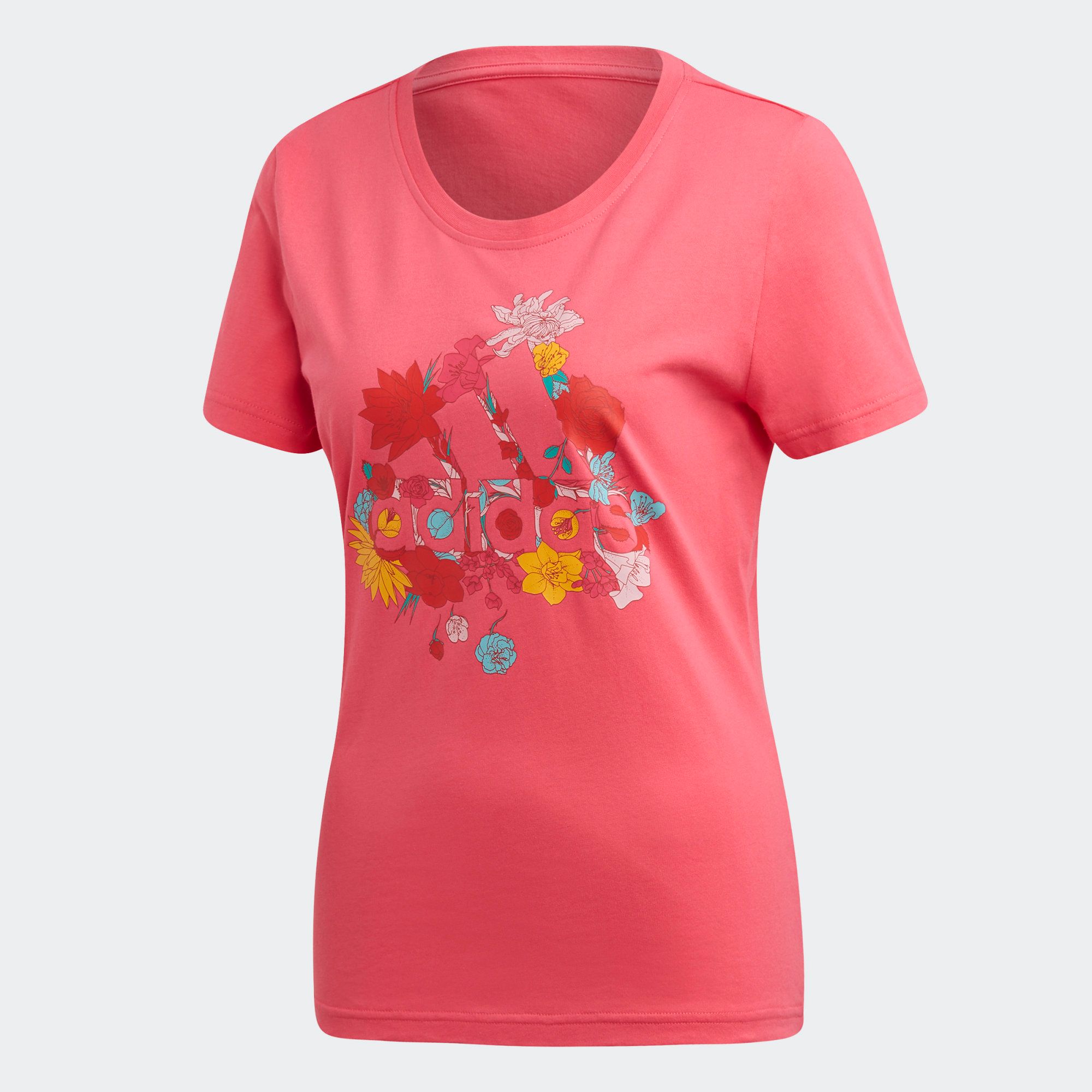 Áo Phông - Áo thun Thể Thao Nữ Adidas Tropical Gfx FM9454