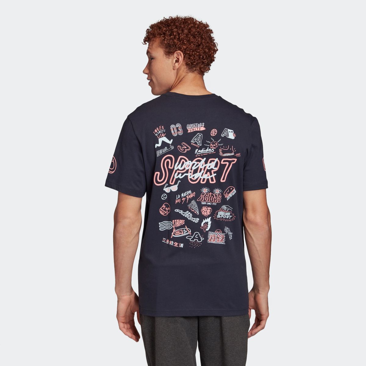 Áo Phông - Áo thun Thể Thao Nam Adidas Doodle 360 FN1732