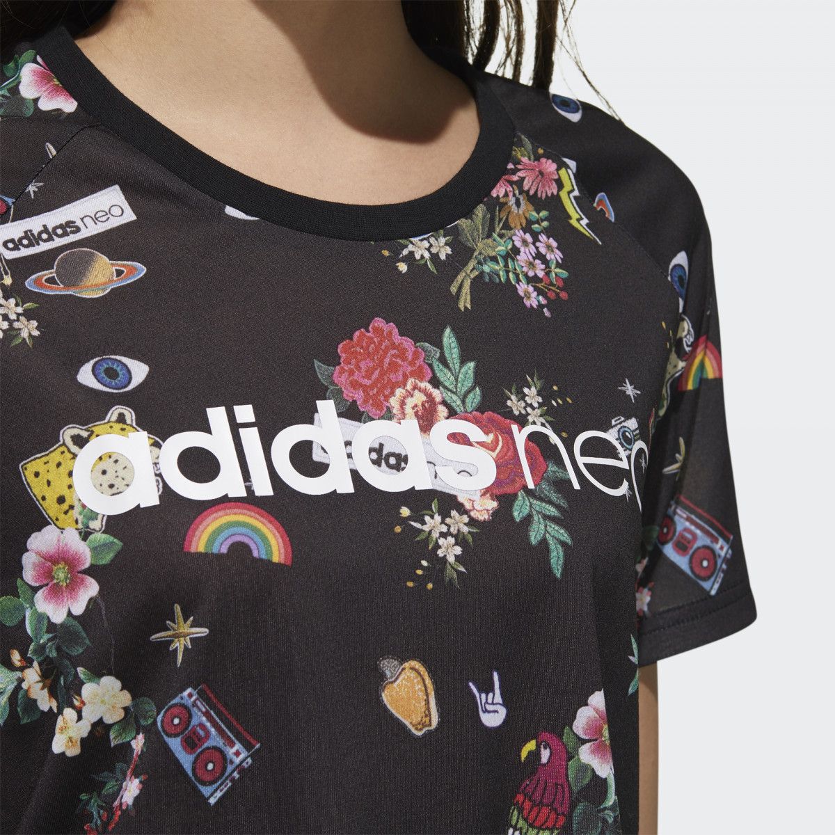 Áo Phông - Áo thun Thể Thao Nữ Adidas W Farm Crpd Tee FN6486