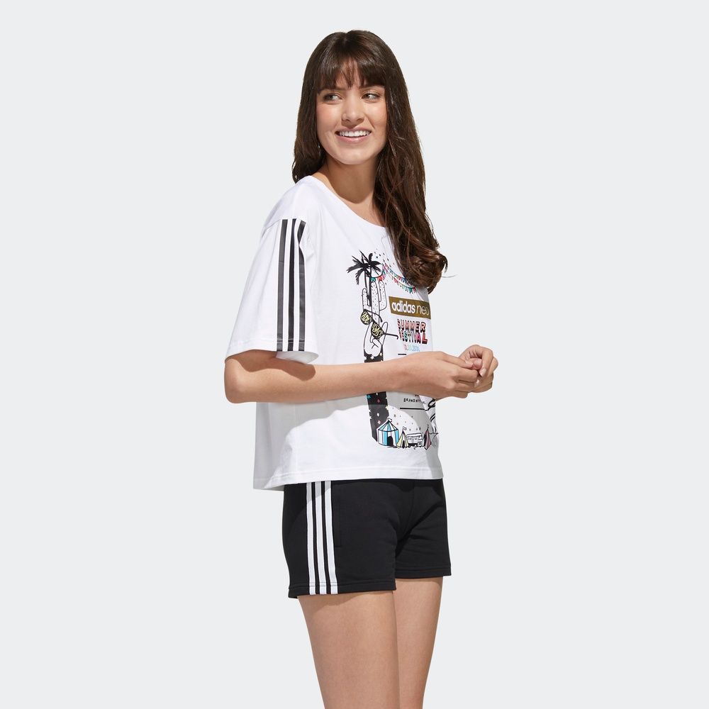 Áo Phông - Áo thun Thể Thao Nữ Adidas W Faves Tshirt FP7293