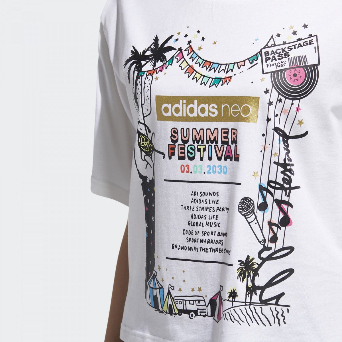 Áo Phông - Áo thun Thể Thao Nữ Adidas W Faves Tshirt FP7293