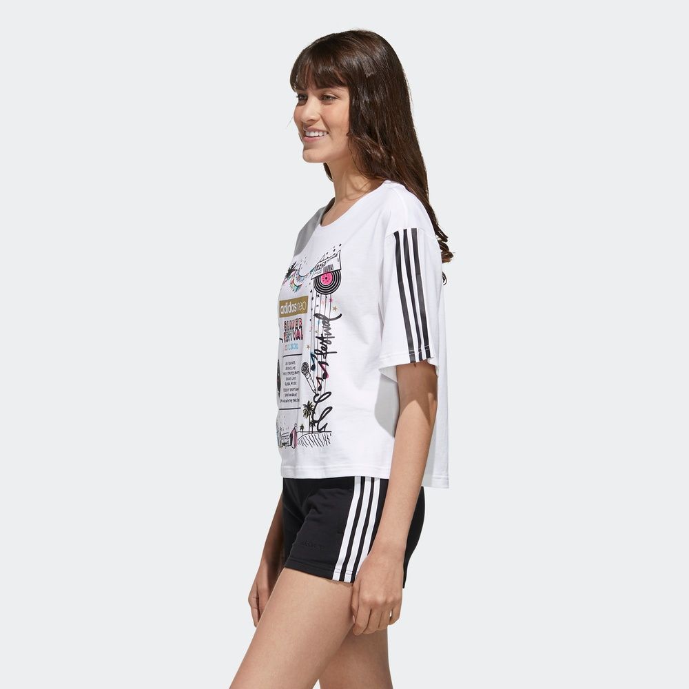 Áo Phông - Áo thun Thể Thao Nữ Adidas W Faves Tshirt FP7293
