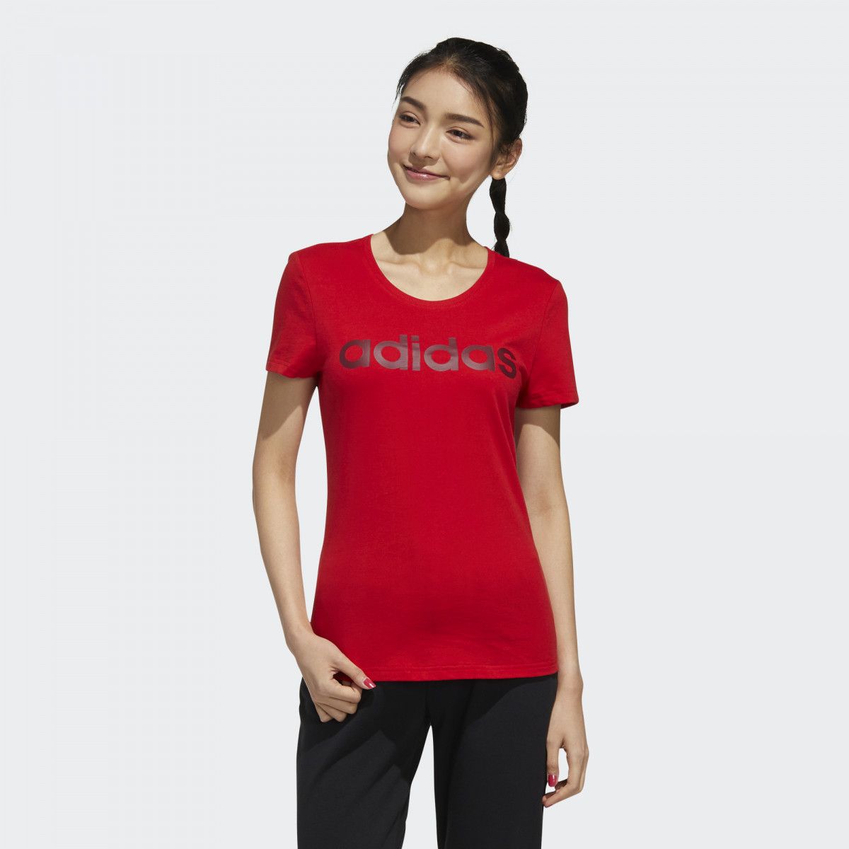 Áo Phông - Áo thun Thể Thao Nữ Adidas W Esntl Lg T 1 FP7867