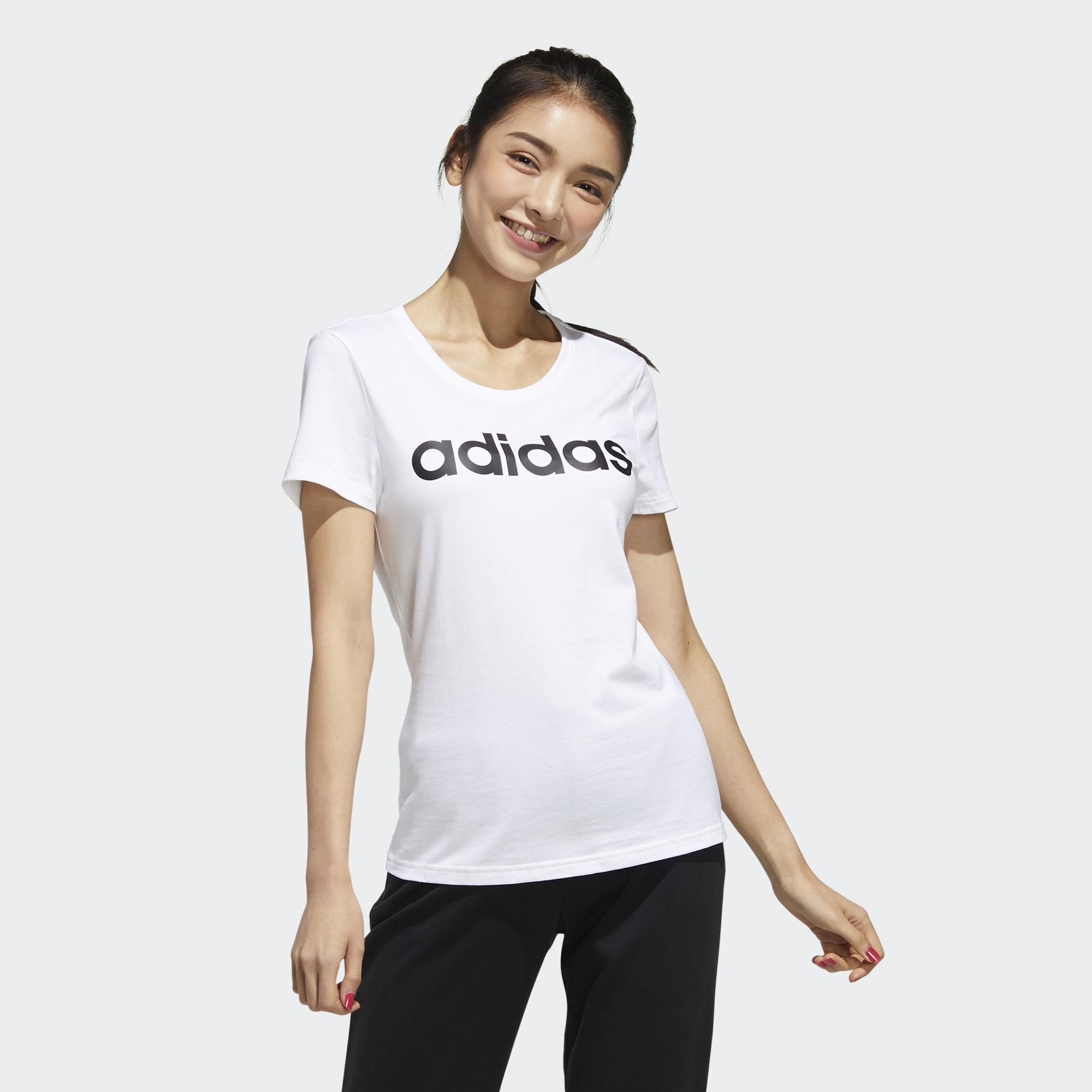 Áo Phông - Áo thun Thể Thao Nữ Adidas W Esntl Lg T 1 FP7873
