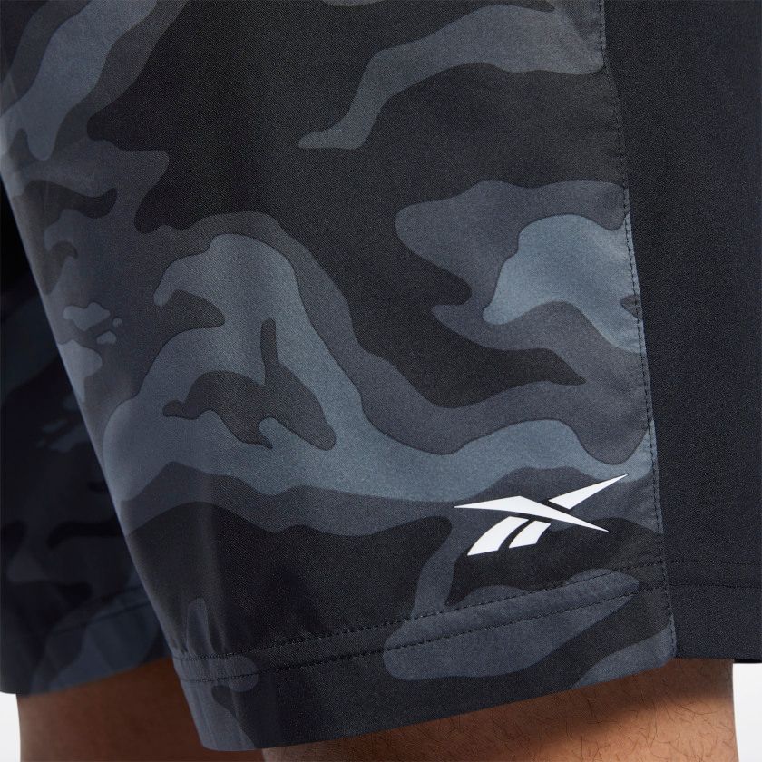 Quần Đùi Tập Luyện Nam Reebok Wor Comm Printed Short FP9085