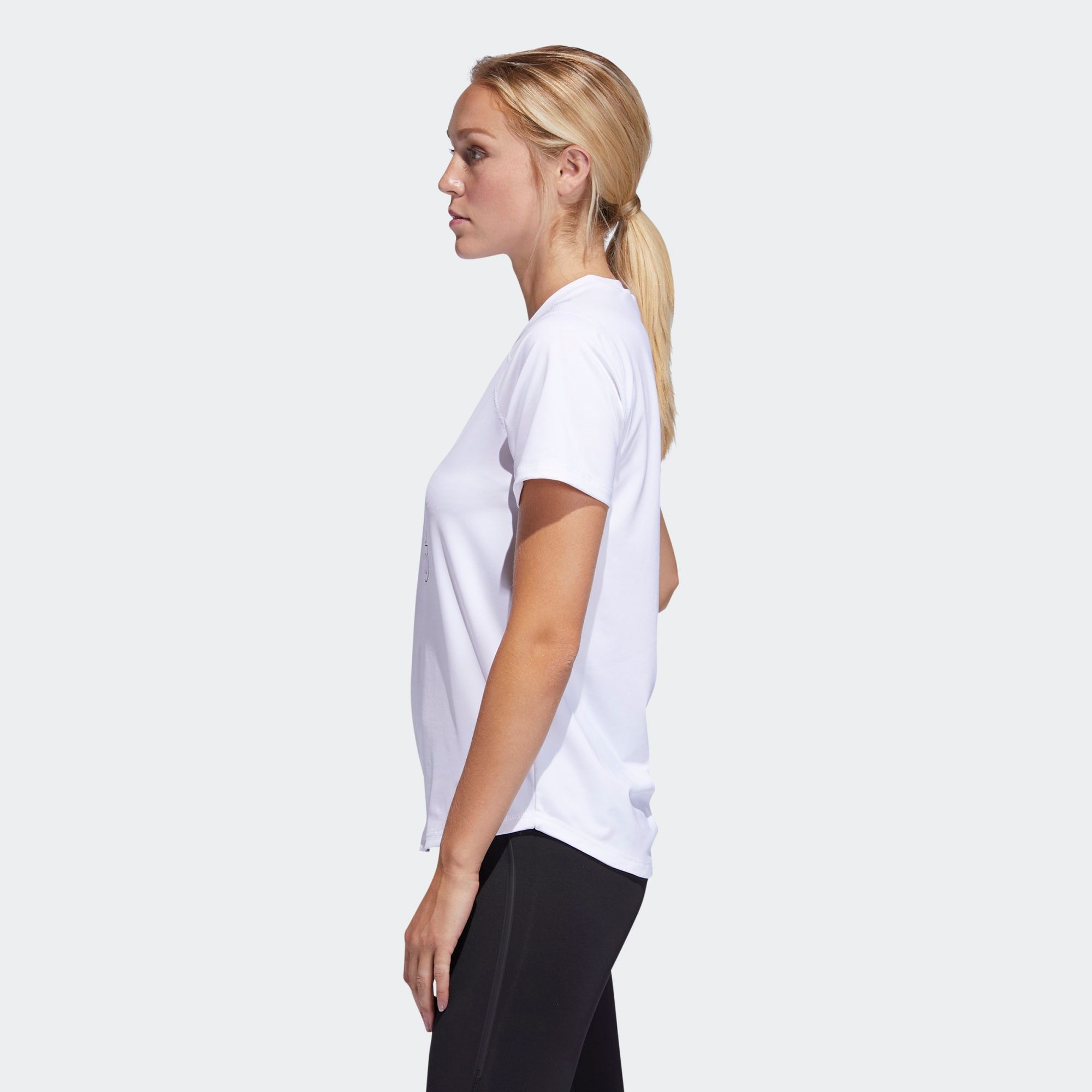 Áo Phông - Áo thun Tập Luyện Nữ Adidas Tech Bos Tee FQ1987