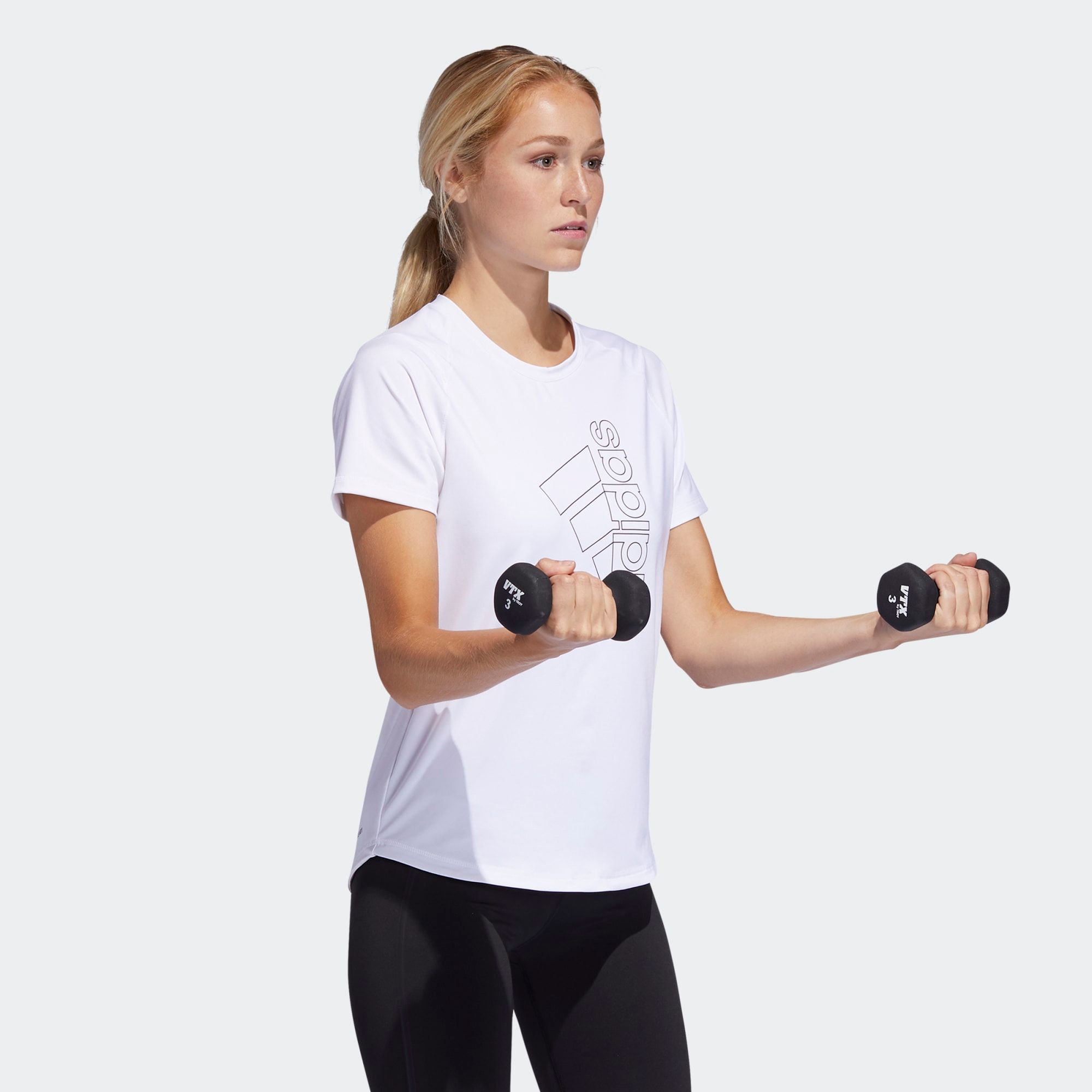Áo Phông - Áo thun Tập Luyện Nữ Adidas Tech Bos Tee FQ1987