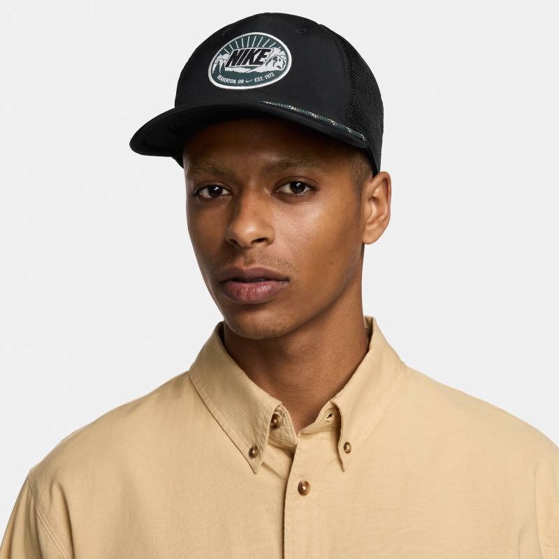 Nón Thể Thao Unisex NIKE Rise Structured Curved Bill FQ3276-010