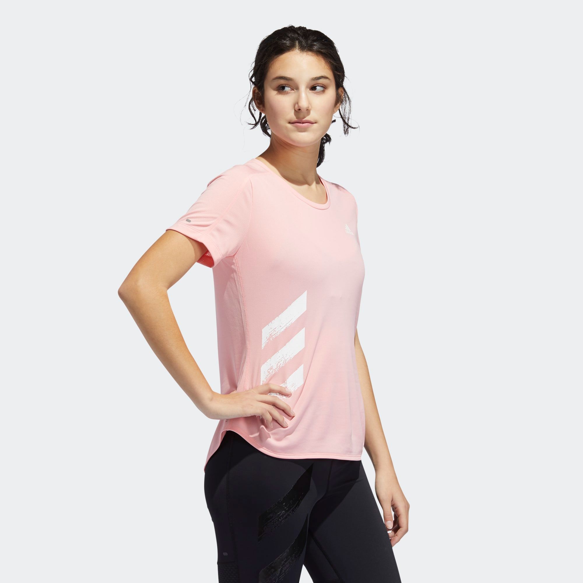 Áo Phông - Áo thun Chạy Nữ Adidas Run It Tee 3S W FR8383