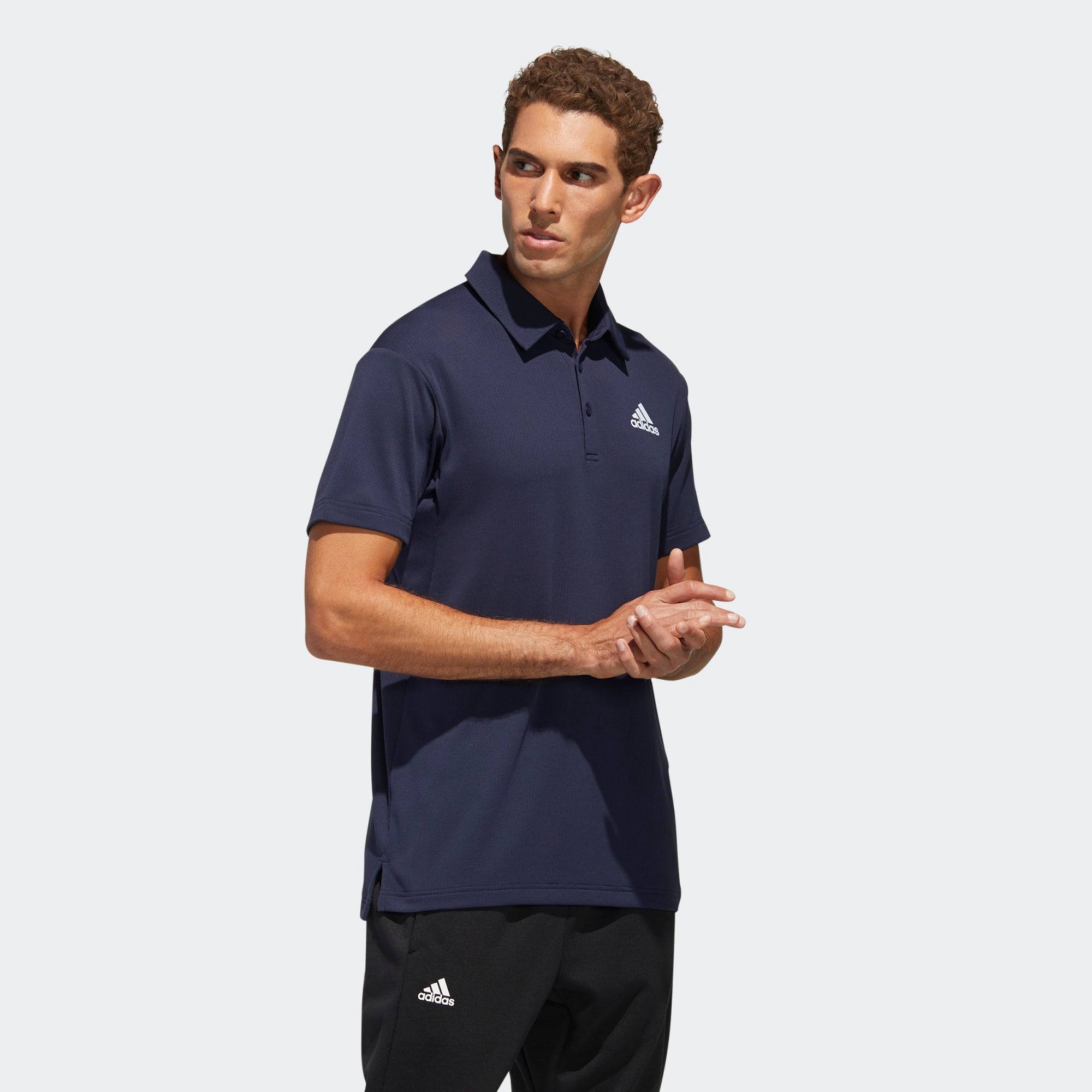 Áo Polo Tennis Nam Adidas Htrdy M Pl2 Sl FS3777