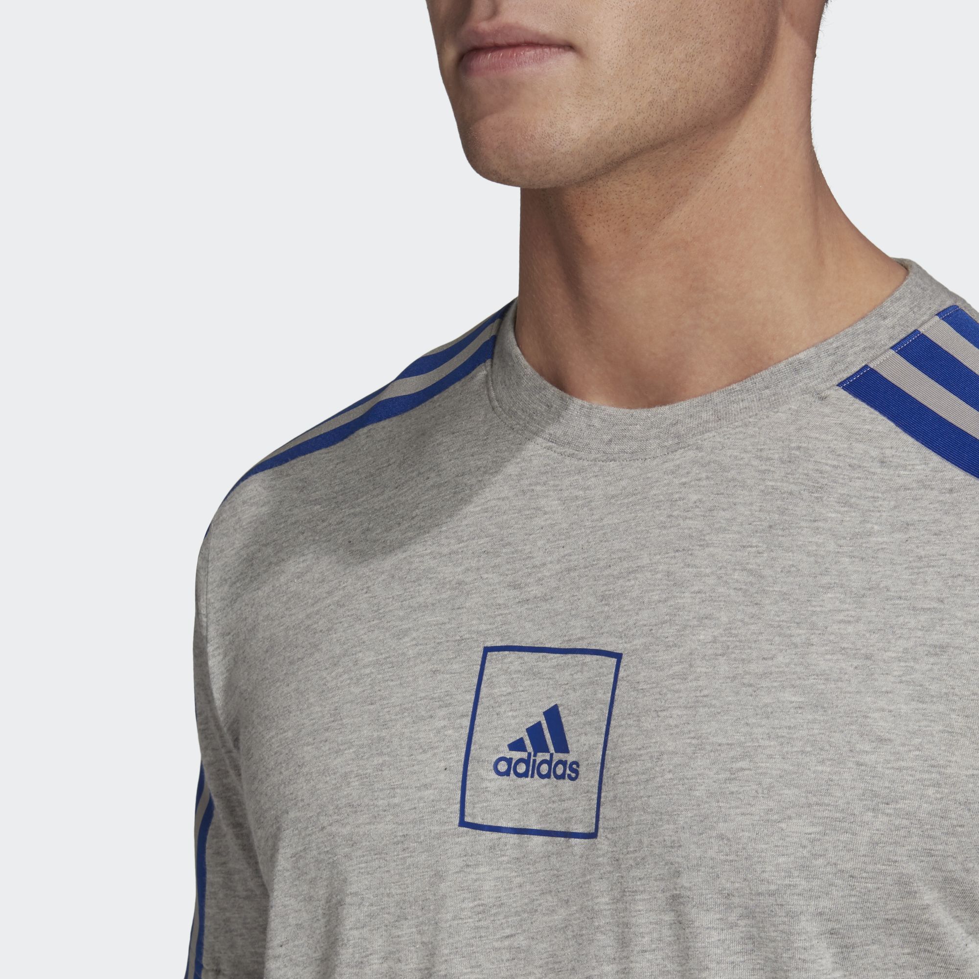 Áo Phông - Áo thun Thể Thao Nam Adidas M 3S Tape Tee FS4307