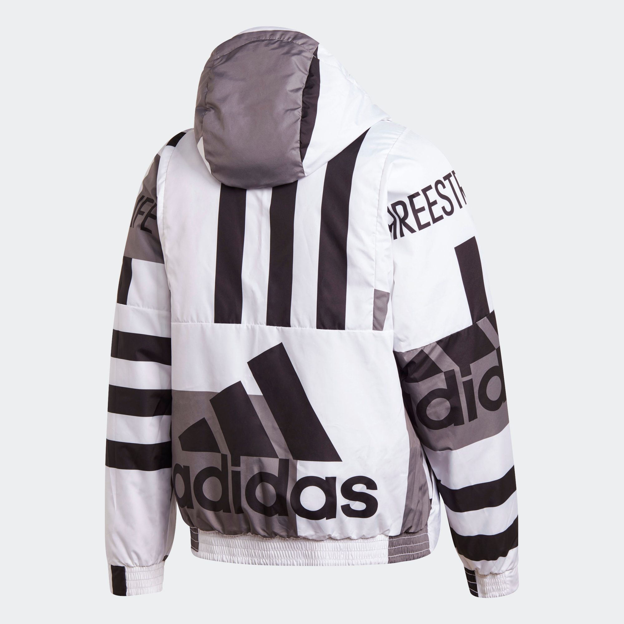 Áo Khoác Outdoor Nam Adidas Bts Rev Aop J FT2456