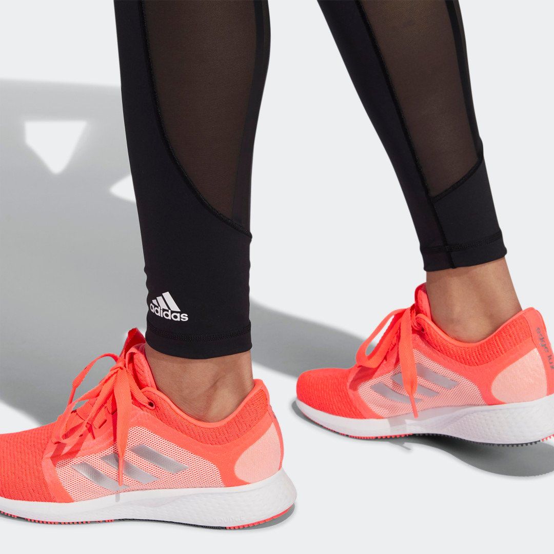 Quần Bó Tập Luyện Nữ Adidas Bt L 3S Mesh T FT3145