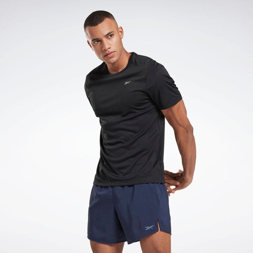 Áo Phông - Áo thun Chạy Nam Reebok Re Basic Ss Tee FU1350
