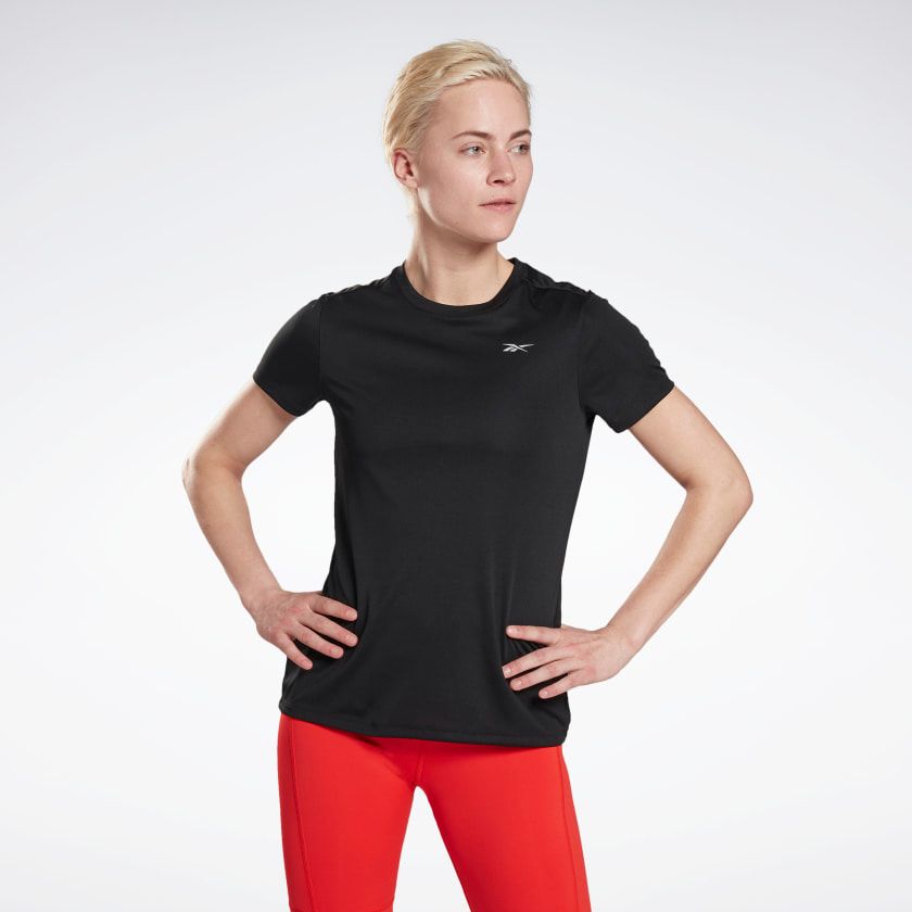 Áo Phông - Áo thun Chạy Nữ Reebok Re Basic Ss Tee FU1450