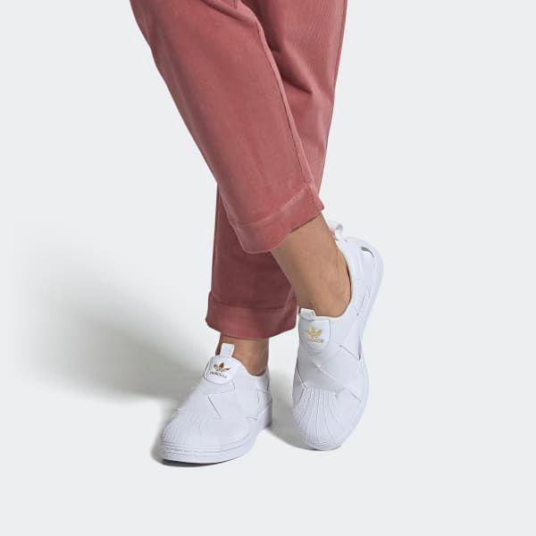 Giày Originals Nữ Adidas Superstar Slip On W FV3186