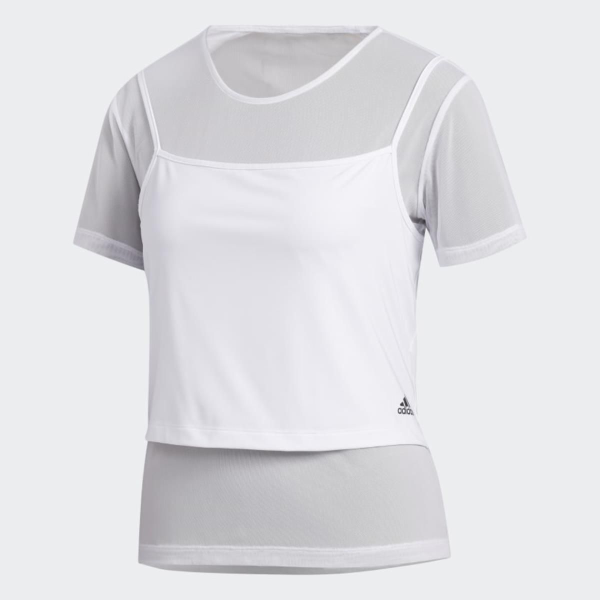 Áo Phông - Áo thun Tập Luyện Nữ Adidas Pwr 2In1 Tee GC7640