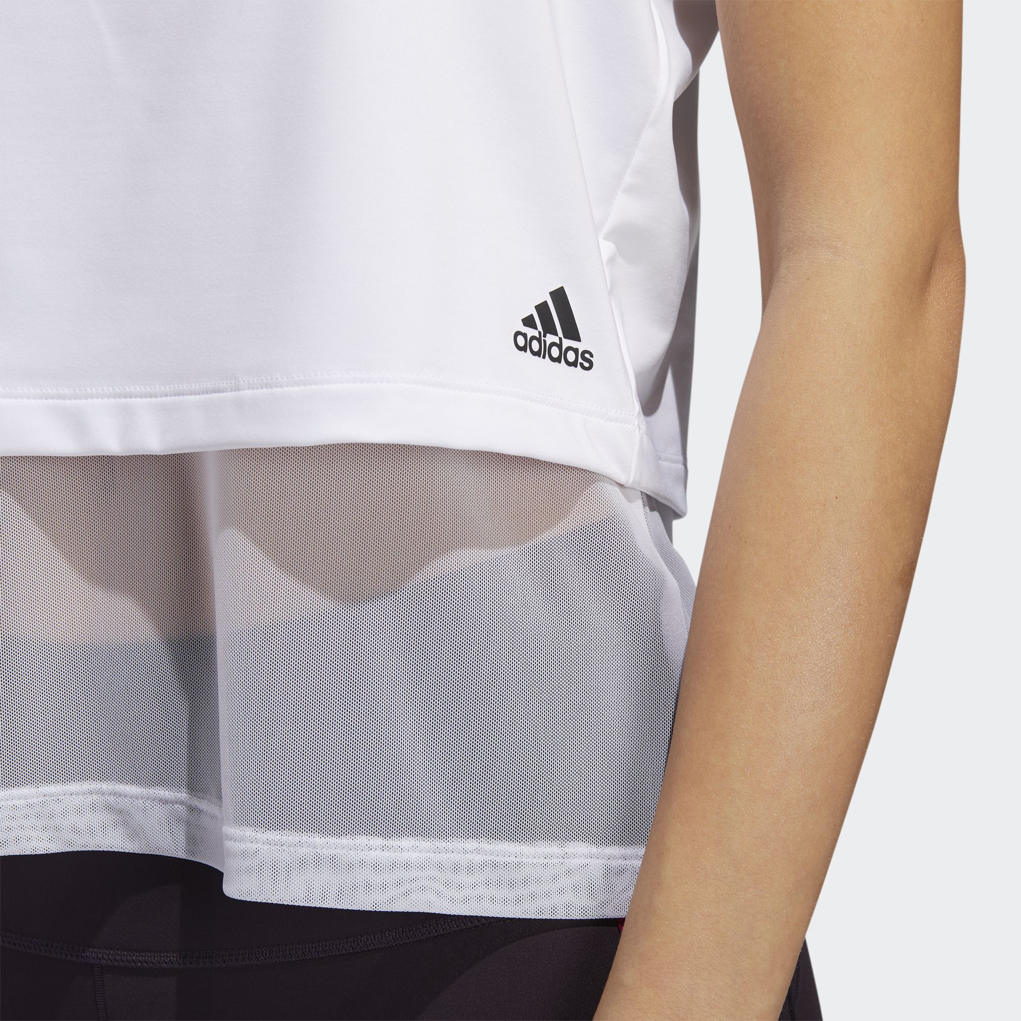 Áo Phông - Áo thun Tập Luyện Nữ Adidas Pwr 2In1 Tee GC7640
