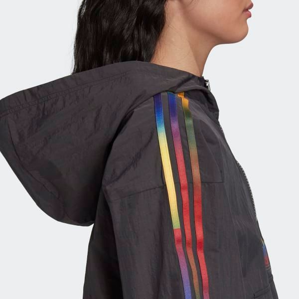 Áo Khoác Originals Nữ Adidas Cropped Halfzip GD2262