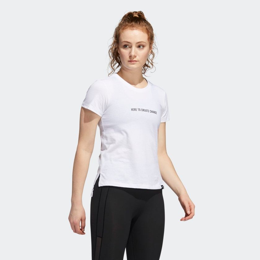 Áo Phông - Áo thun Tập Luyện Nữ Adidas Changetee W GE0287