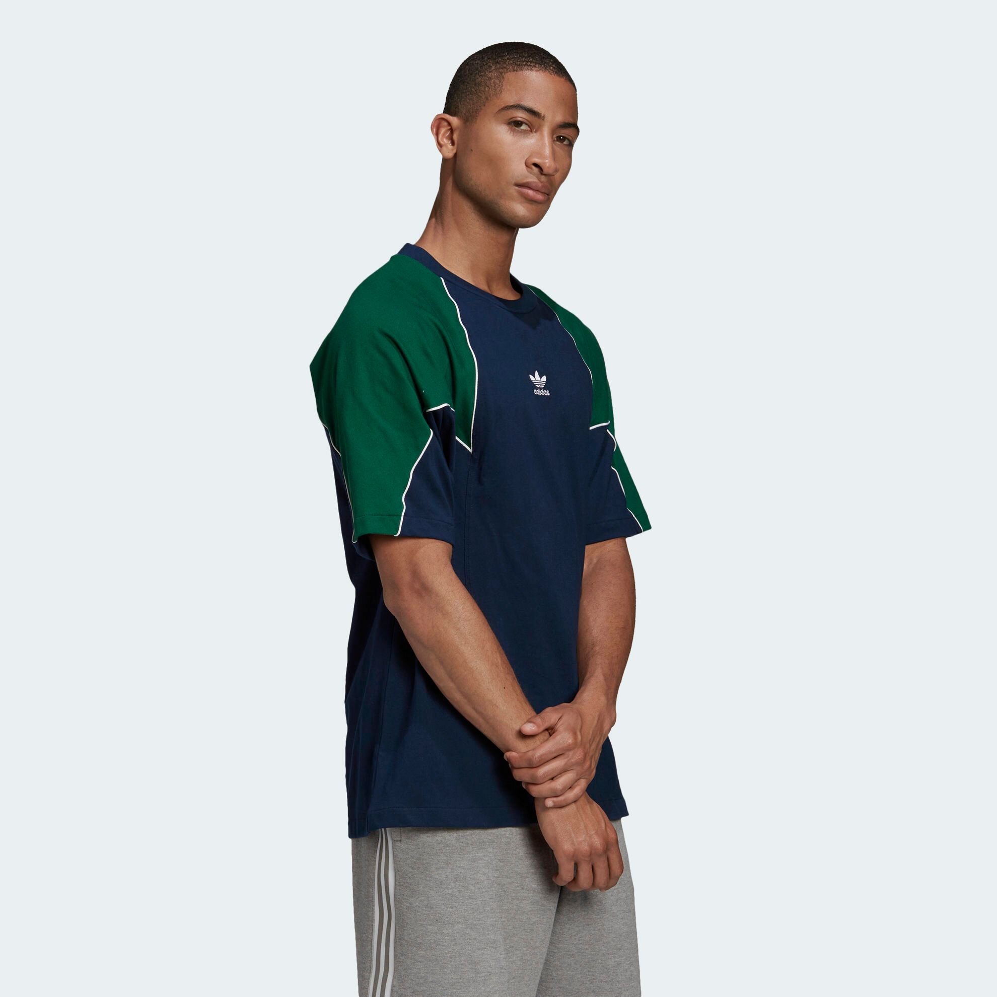 Áo Phông - Áo thun Originals Nam Adidas Bg Trf Blok Tee GE0871